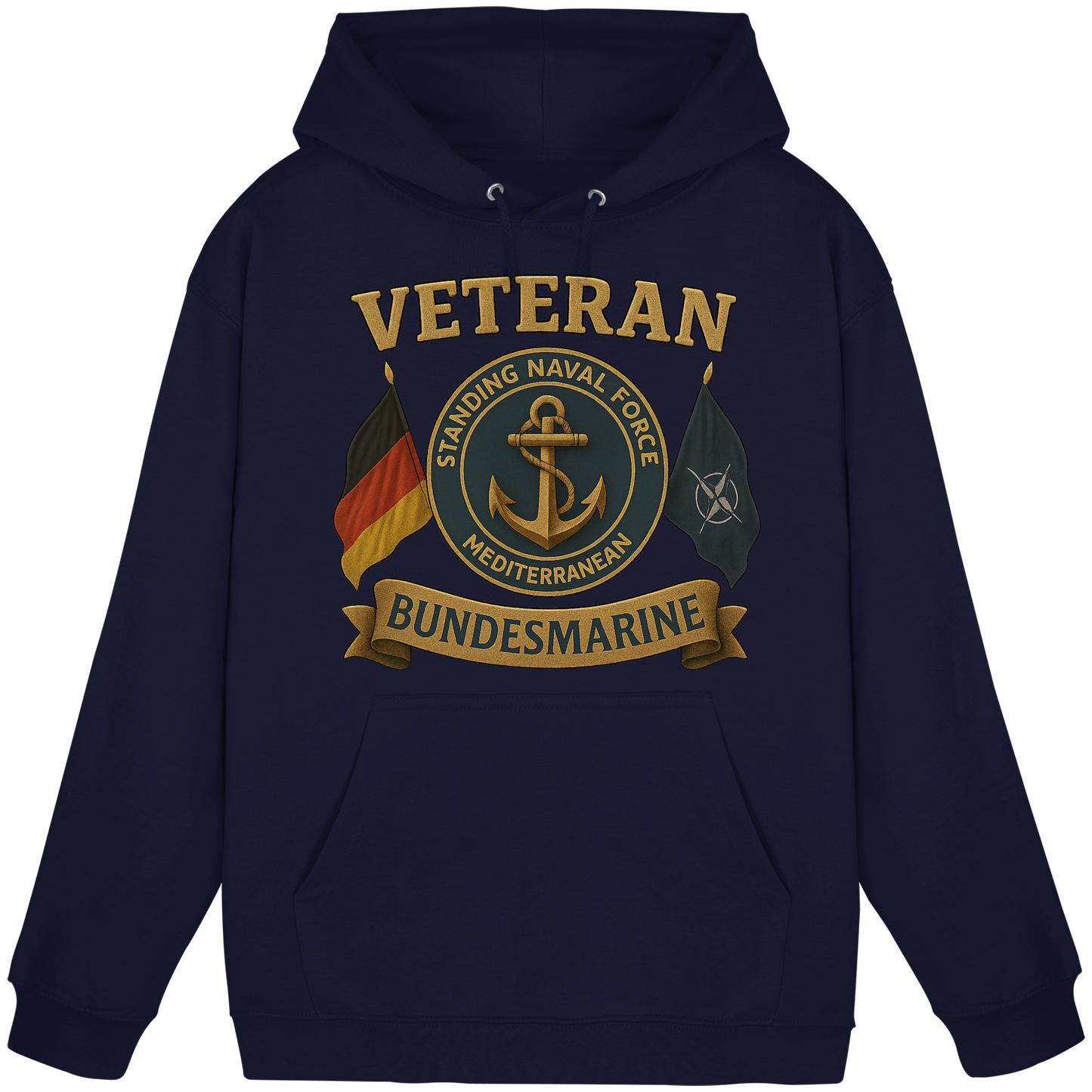 Veteran BUNDESMARINE - SNFM - Basic Unisex Hoodie