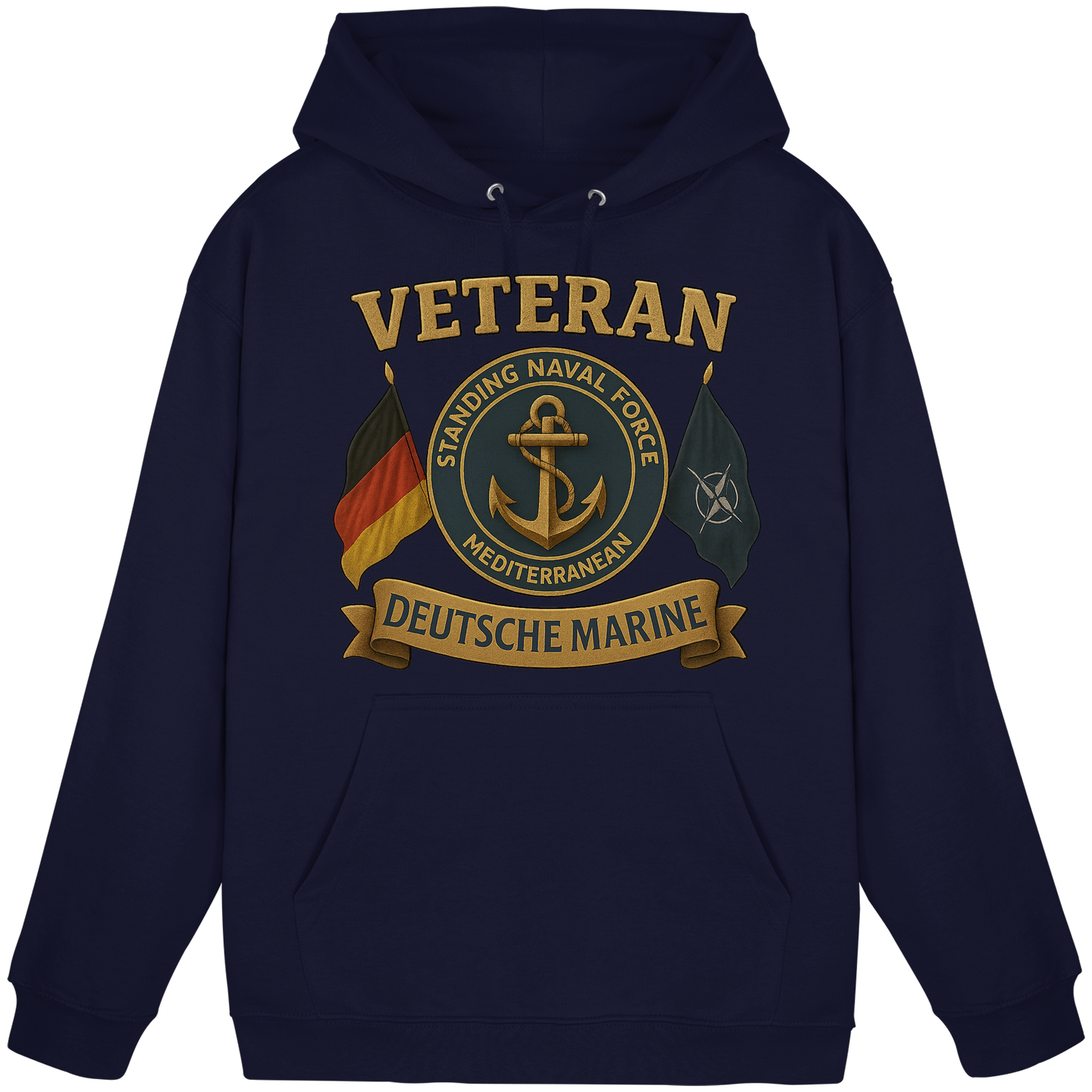 Veteran DEUTSCHE MARINE - SNFM - Basic Unisex Hoodie