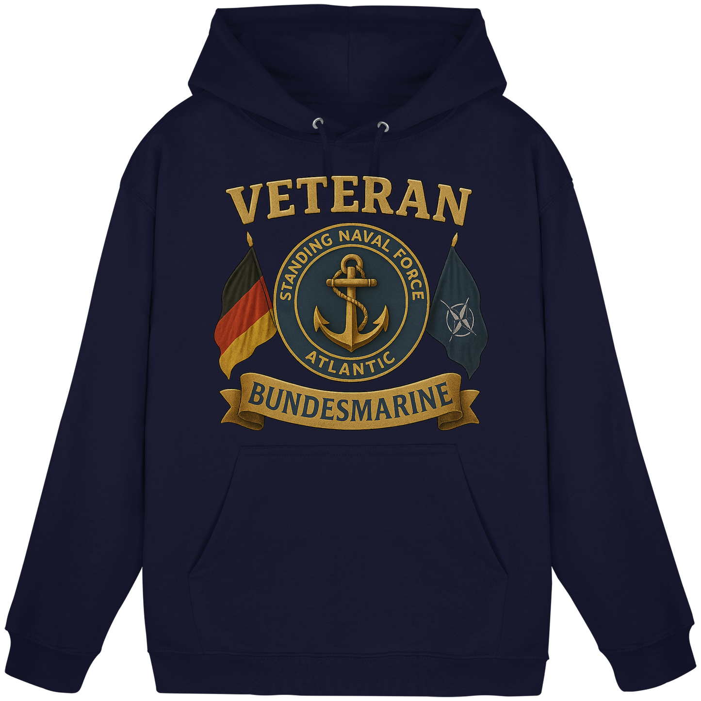 Veteran BUNDESMARINE - SNFL - Basic Unisex Hoodie