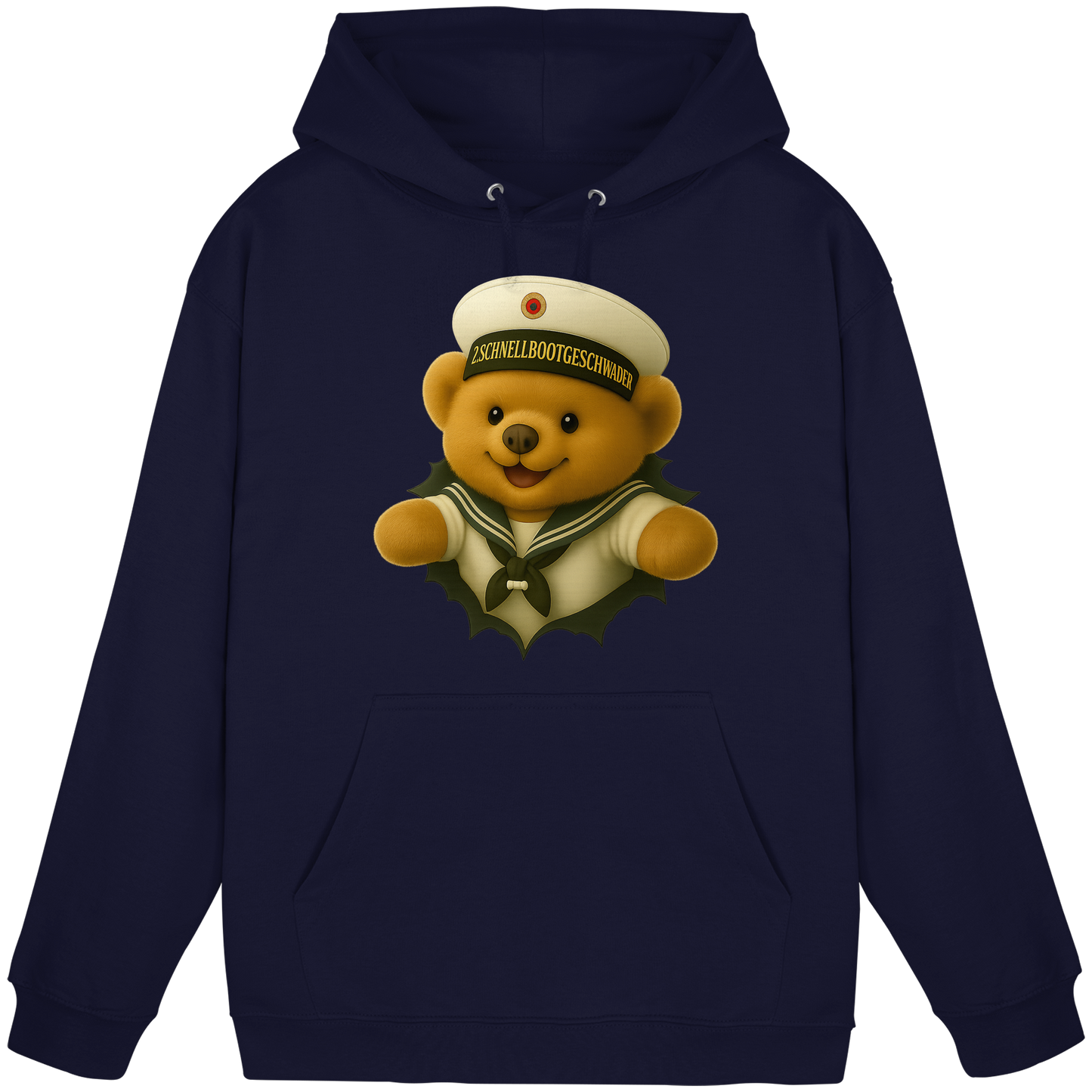 Teddy 2. SCHNELLBOOTGESCHWADER - Basic Unisex Hoodie