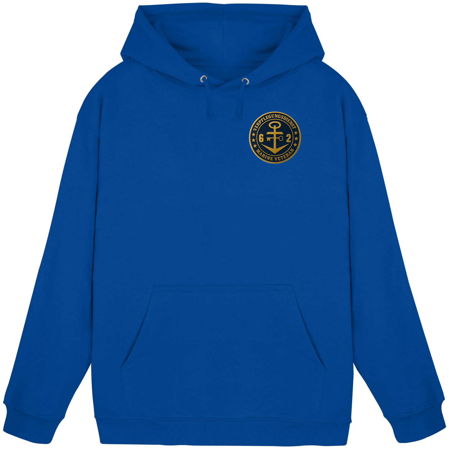 Marine Veteran 62er VERPFLEGUNGSDIENST - Metalleffekt - Basic Unisex Hoodie