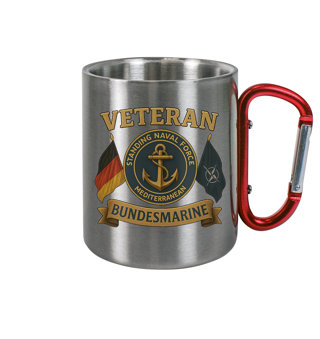 Veteran BUNDESMARINE - SNFM - Edelstahl Tasse