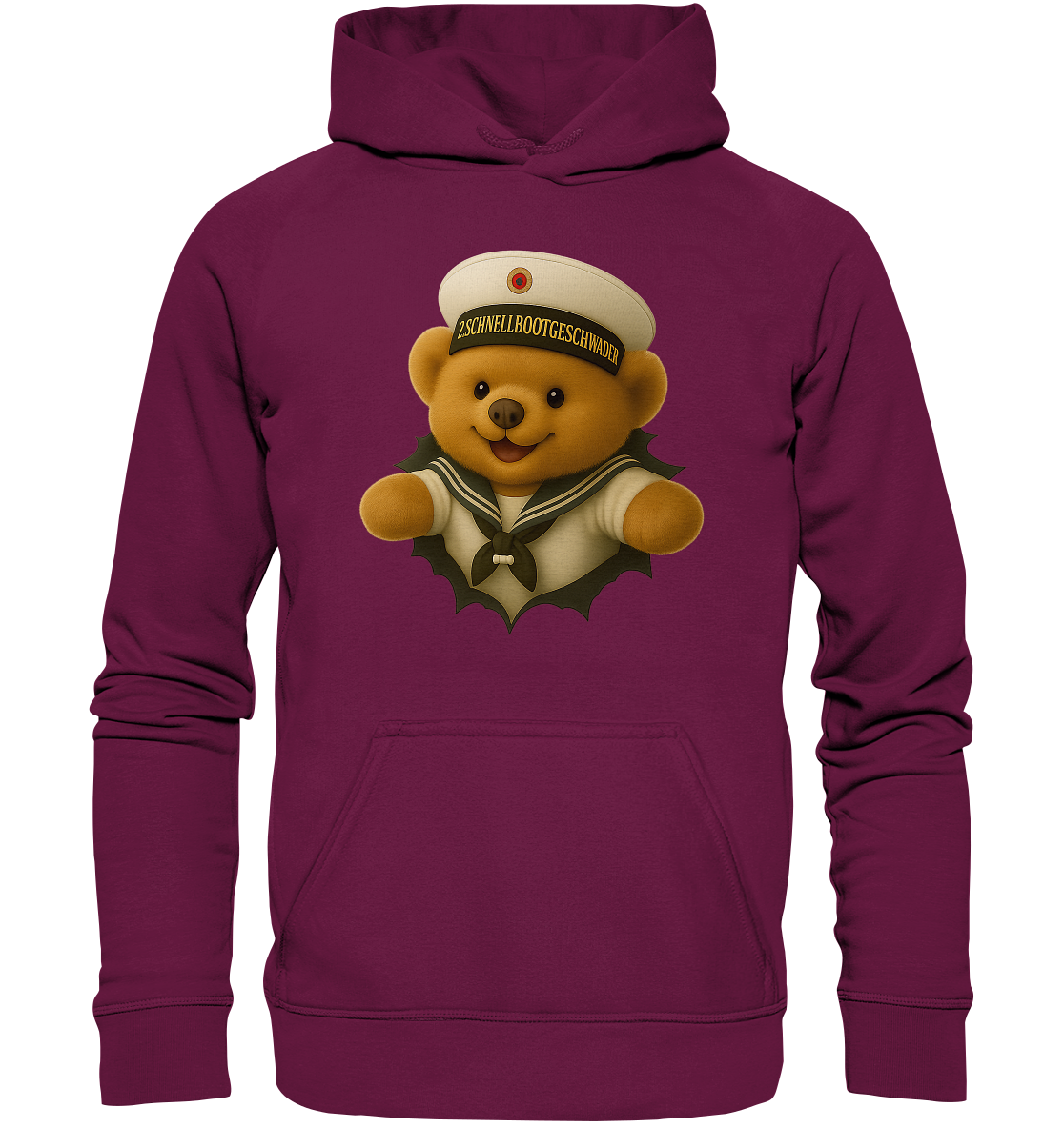 Teddy 2. SCHNELLBOOTGESCHWADER - Kids Premium Hoodie