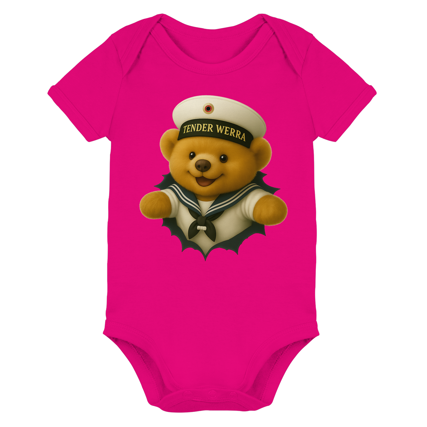 Teddy Tender WERRA - Organic Baby Bodysuit