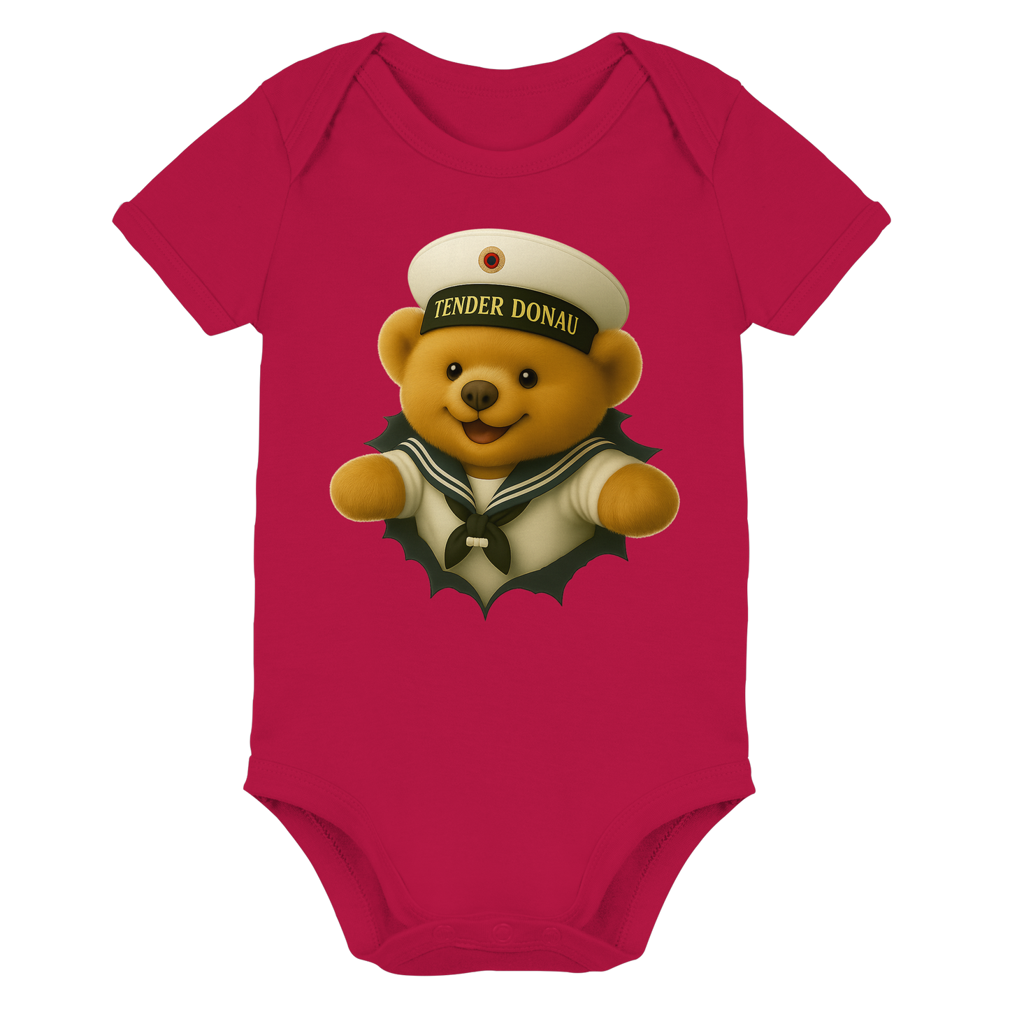Teddy Tender DONAU - Organic Baby Bodysuit