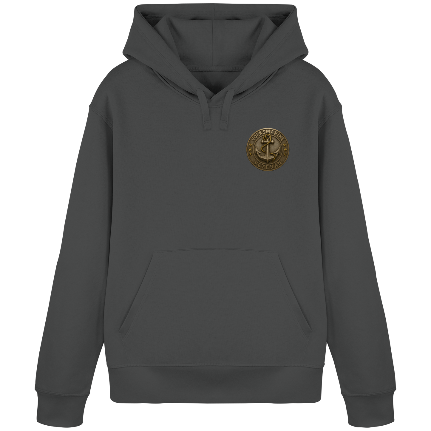 Volksmarine Veteran - Metalleffekt - Organic Basic Hoodie