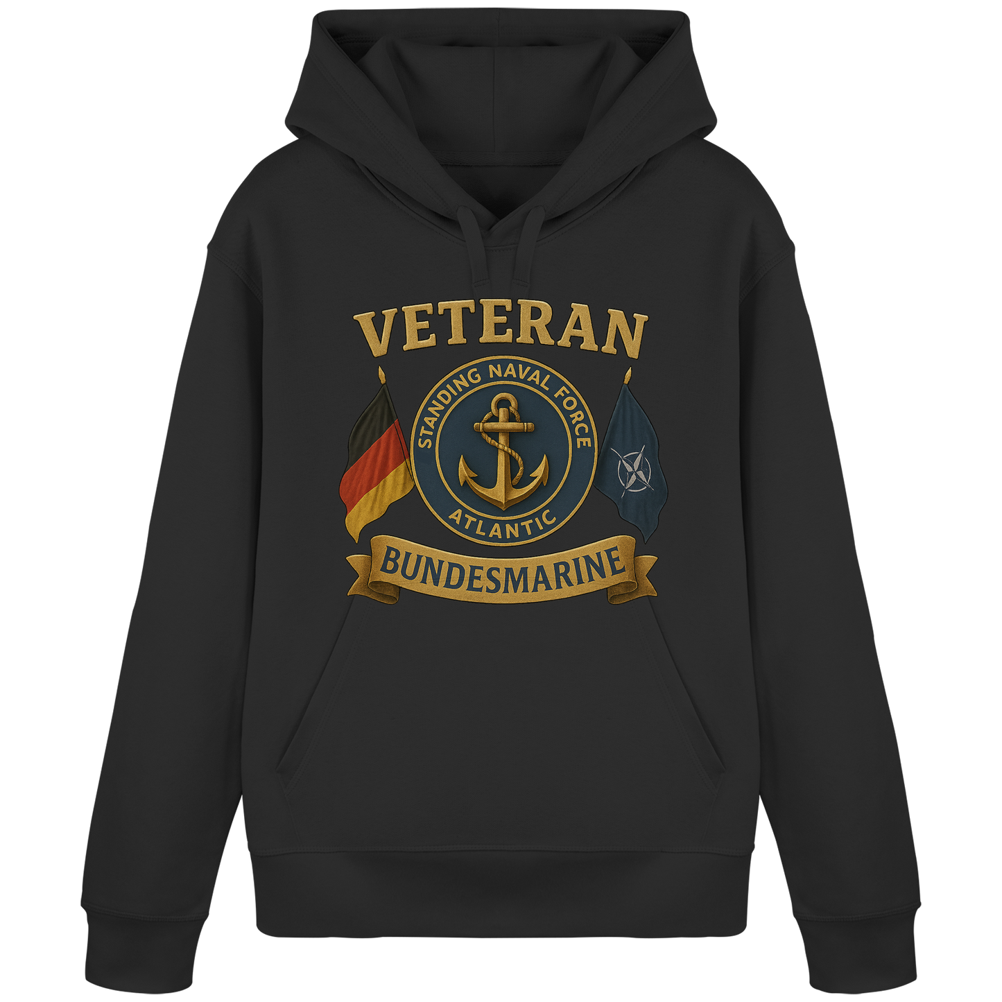 Veteran BUNDESMARINE - SNFL - Organic Basic Hoodie