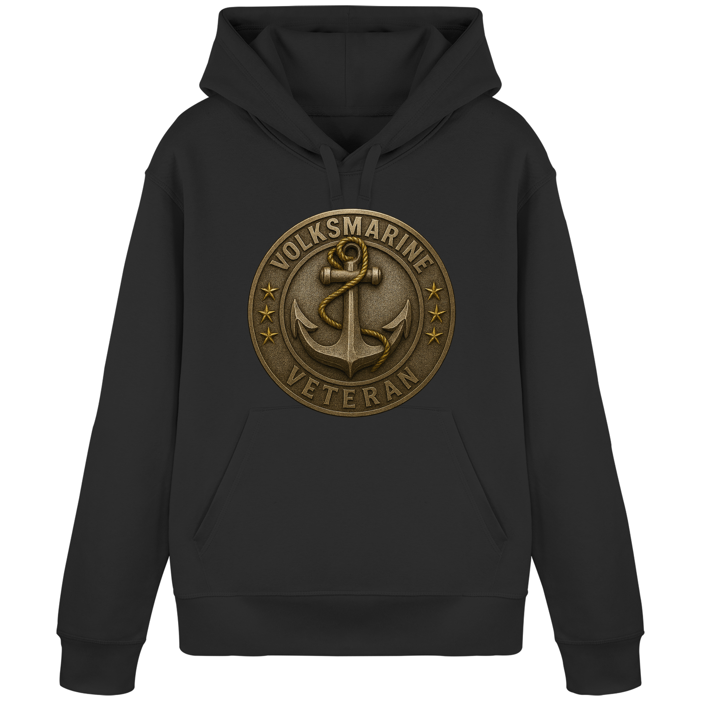 Volksmarine Veteran - Metalleffekt - Organic Basic Hoodie
