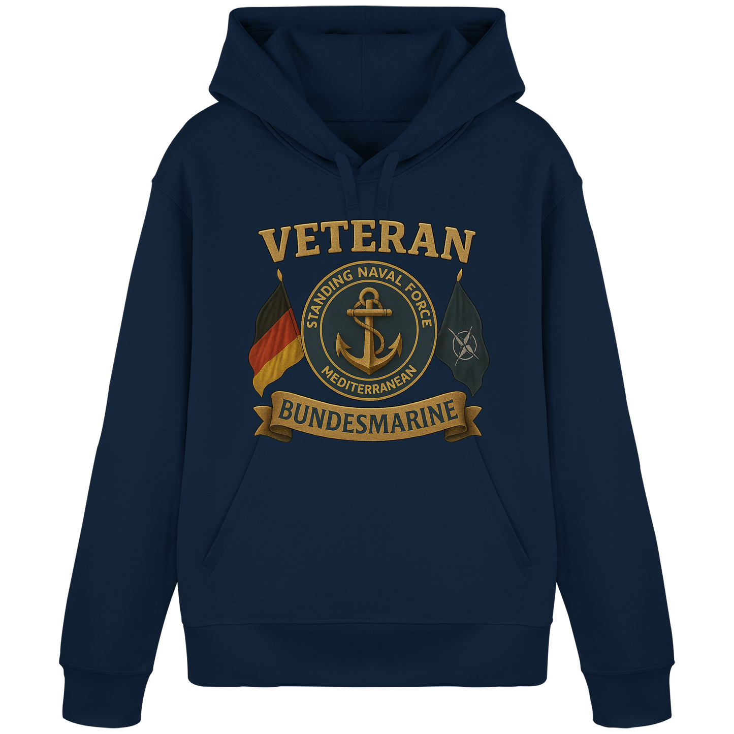 Veteran BUNDESMARINE - SNFM - Organic Basic Hoodie