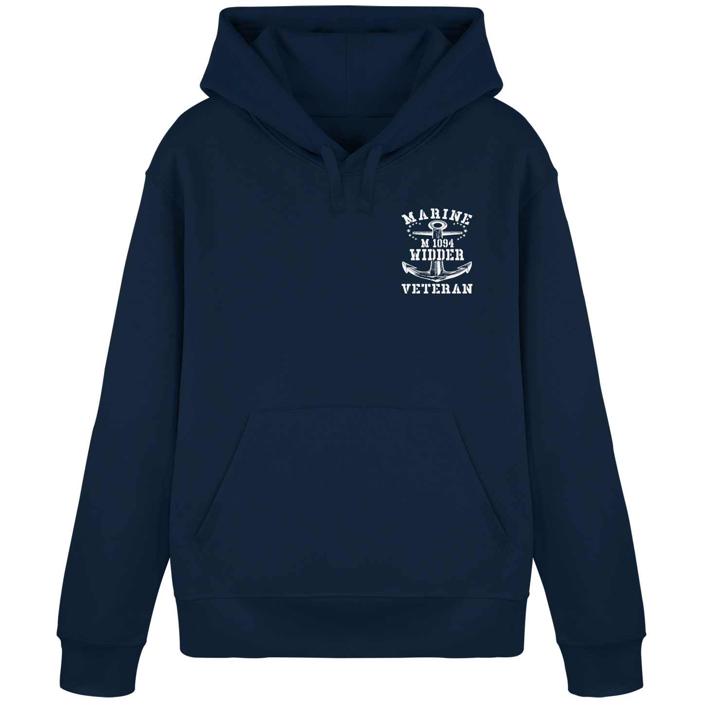 Marine Veteran M1094 WIDDER - Organic Basic Hoodie