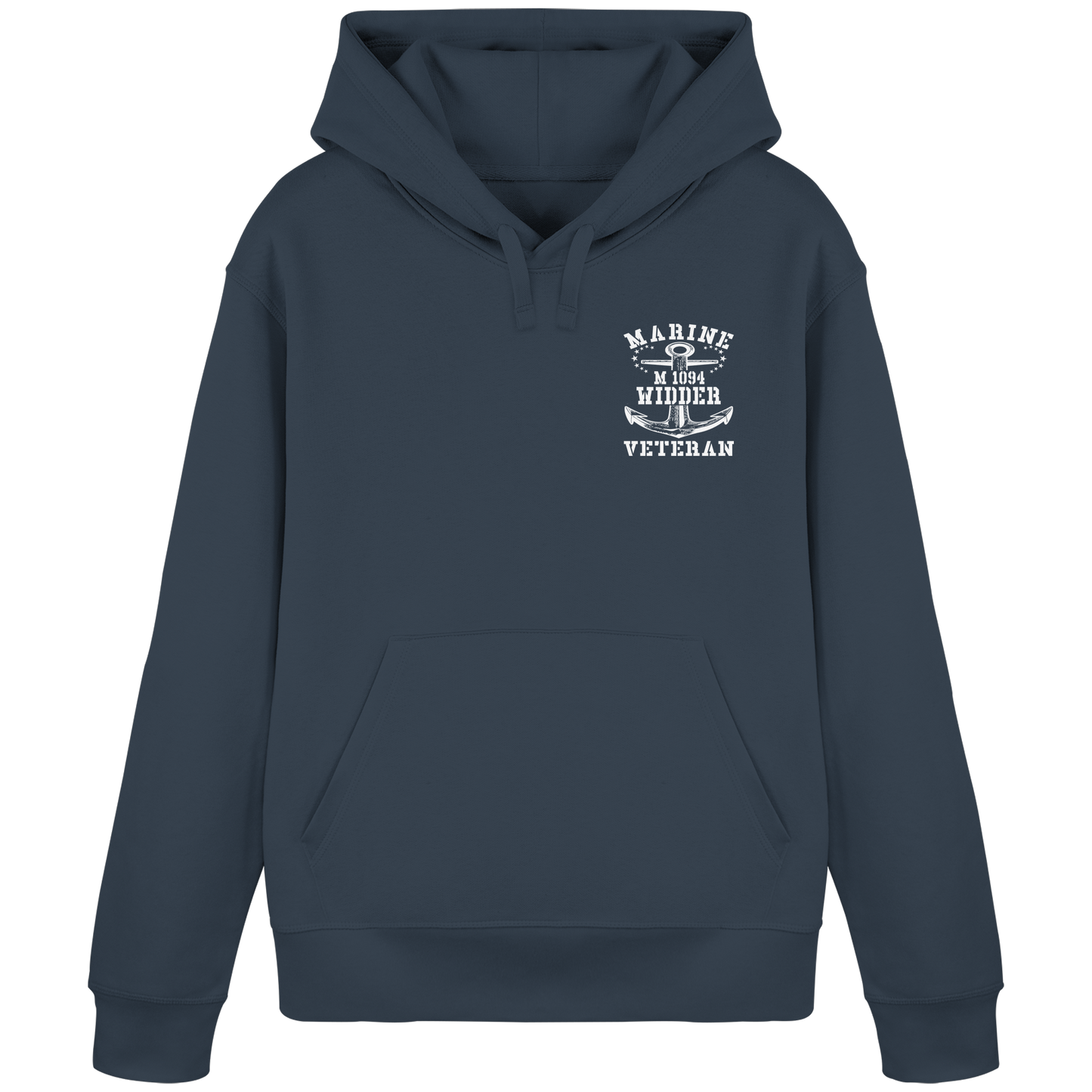 Marine Veteran M1094 WIDDER - Organic Basic Hoodie