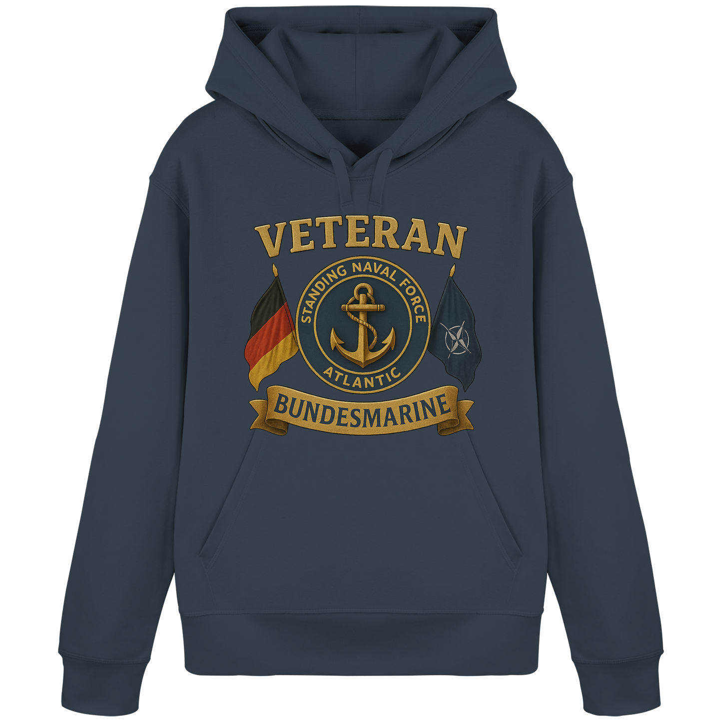 Veteran BUNDESMARINE - SNFL - Organic Basic Hoodie