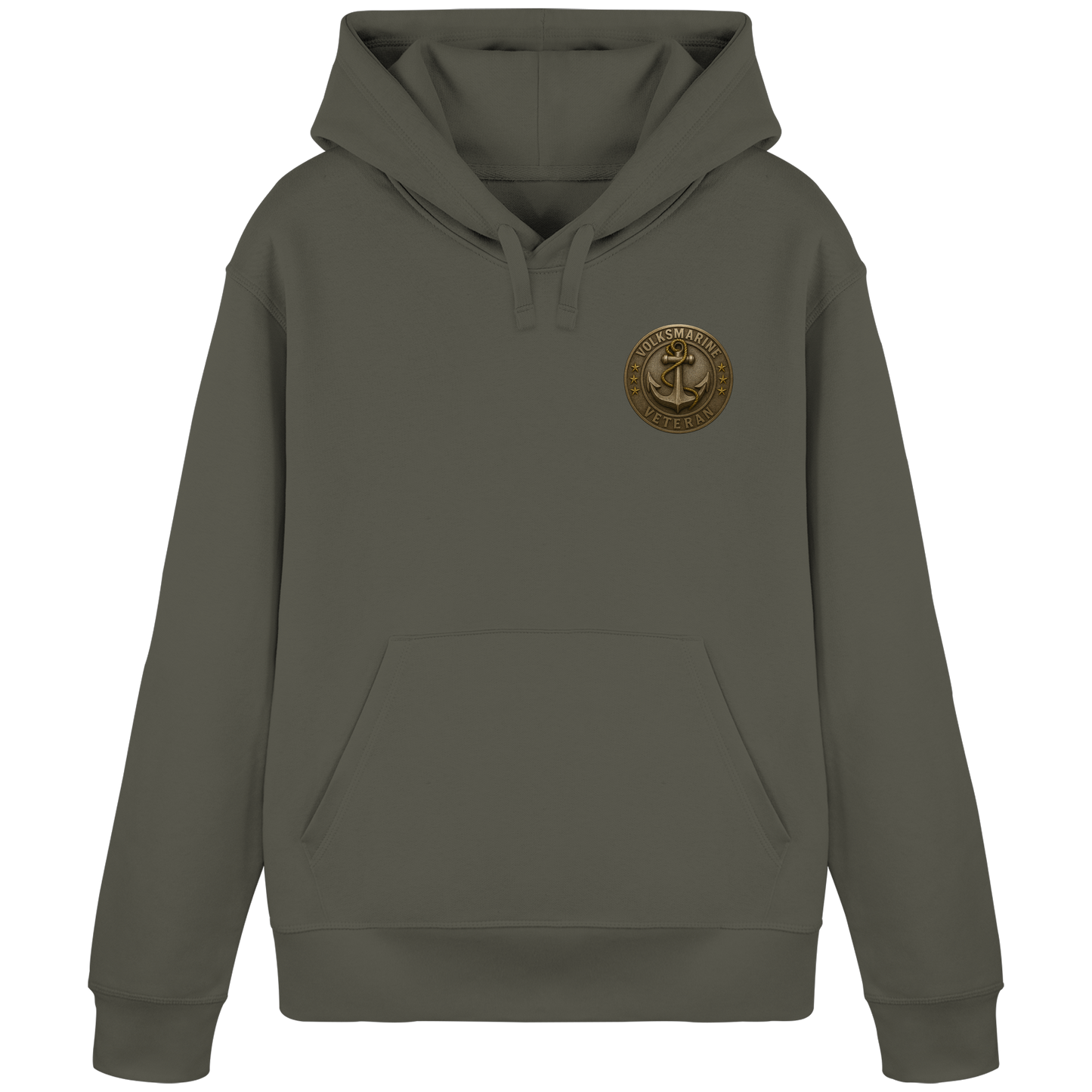 Volksmarine Veteran - Metalleffekt - Organic Basic Hoodie