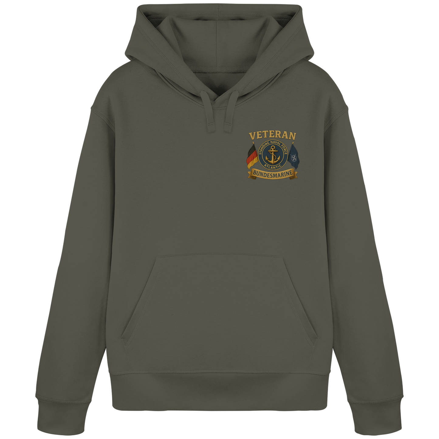 Veteran BUNDESMARINE - SNFL - Organic Basic Hoodie
