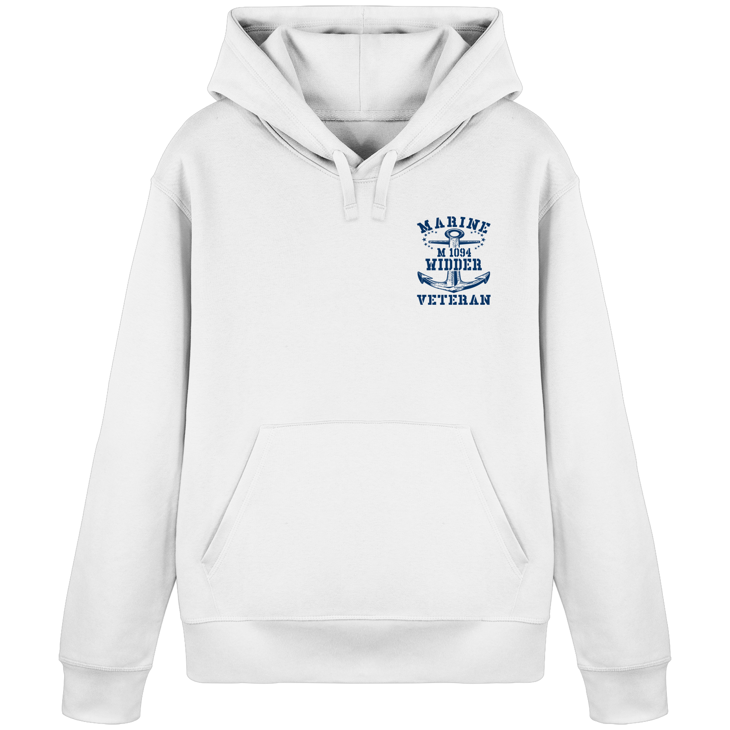 Marine Veteran M1094 WIDDER - Organic Basic Hoodie