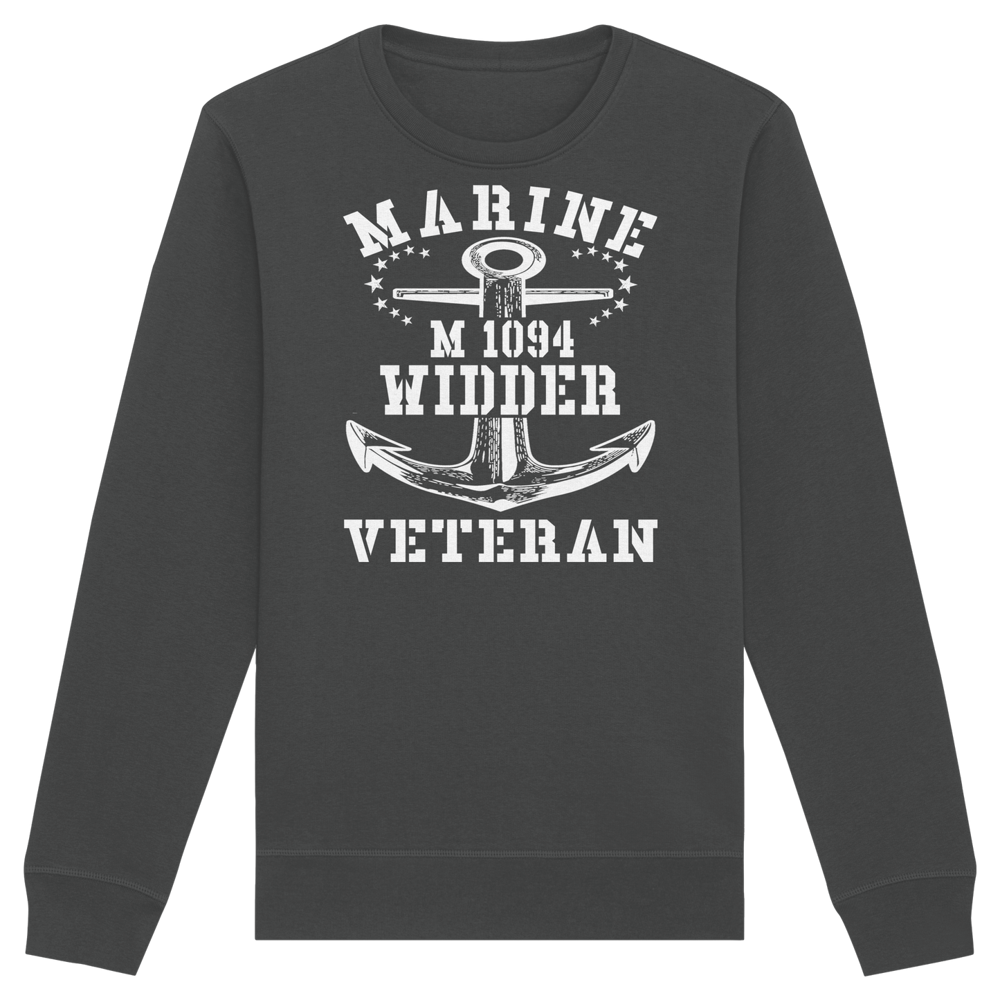 Marine Veteran M1094 WIDDER - Organic Basic Unisex Sweatshirt