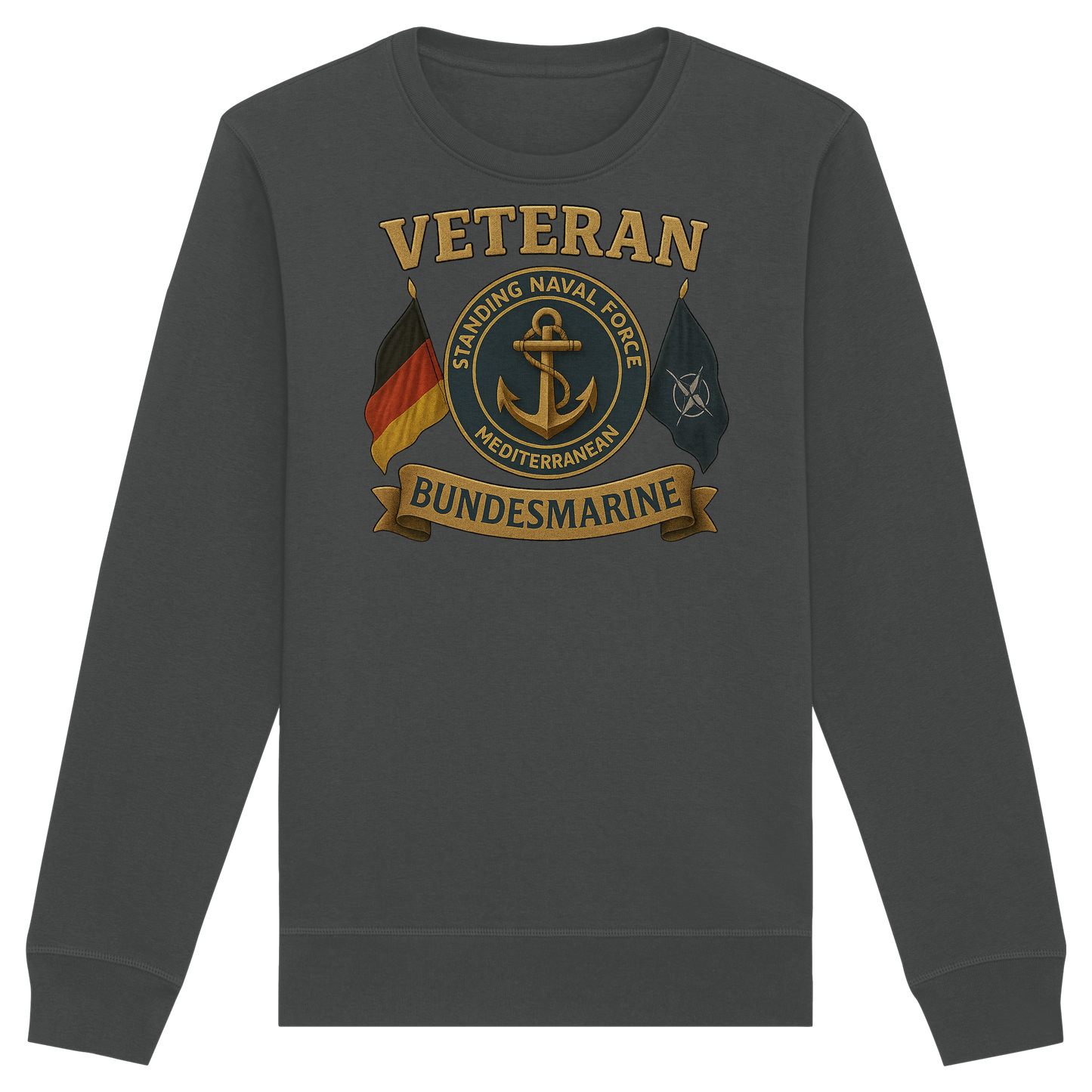 Veteran BUNDESMARINE - SNFM - Organic Basic Unisex Sweatshirt