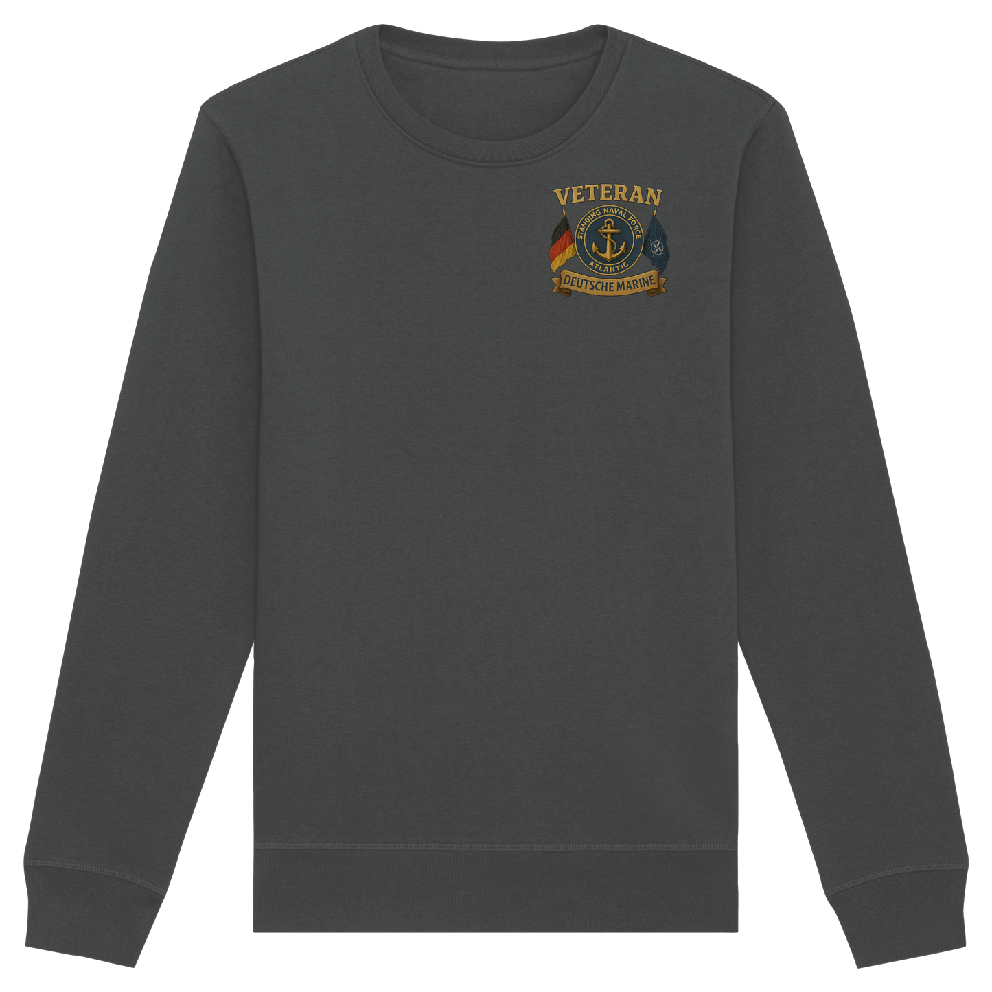 Veteran DEUTSCHE MARINE SNFL - Organic Basic Unisex Sweatshirt