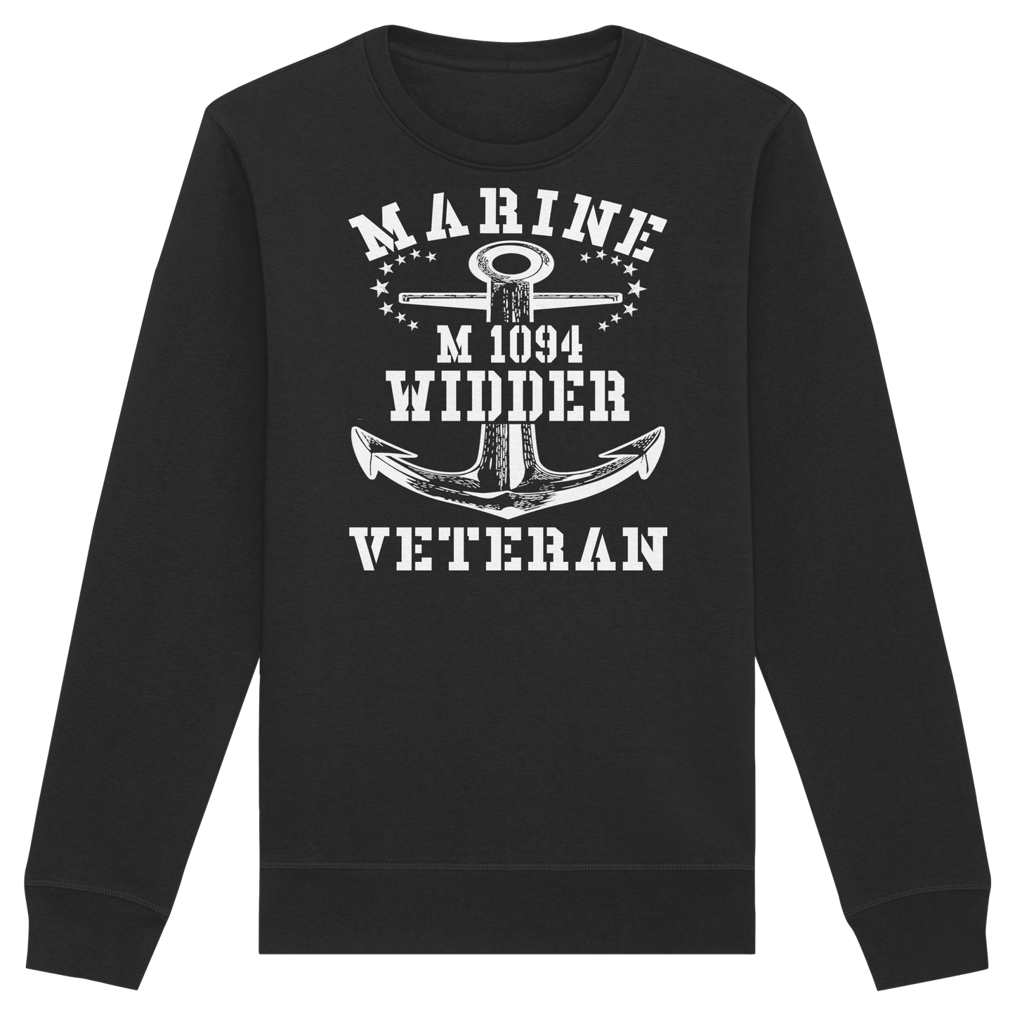 Marine Veteran M1094 WIDDER - Organic Basic Unisex Sweatshirt
