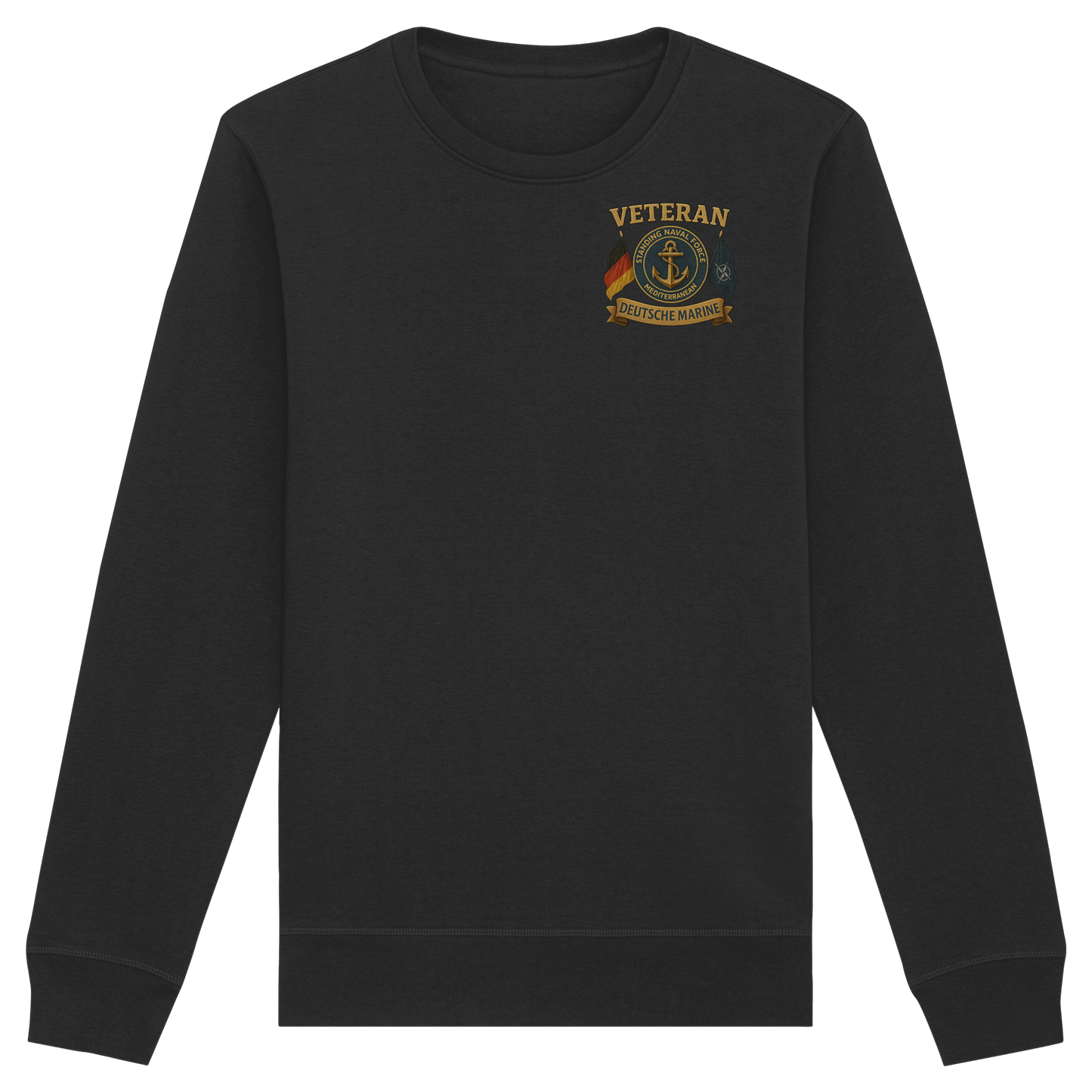 Veteran DEUTSCHE MARINE - SNFM - Organic Basic Unisex Sweatshirt