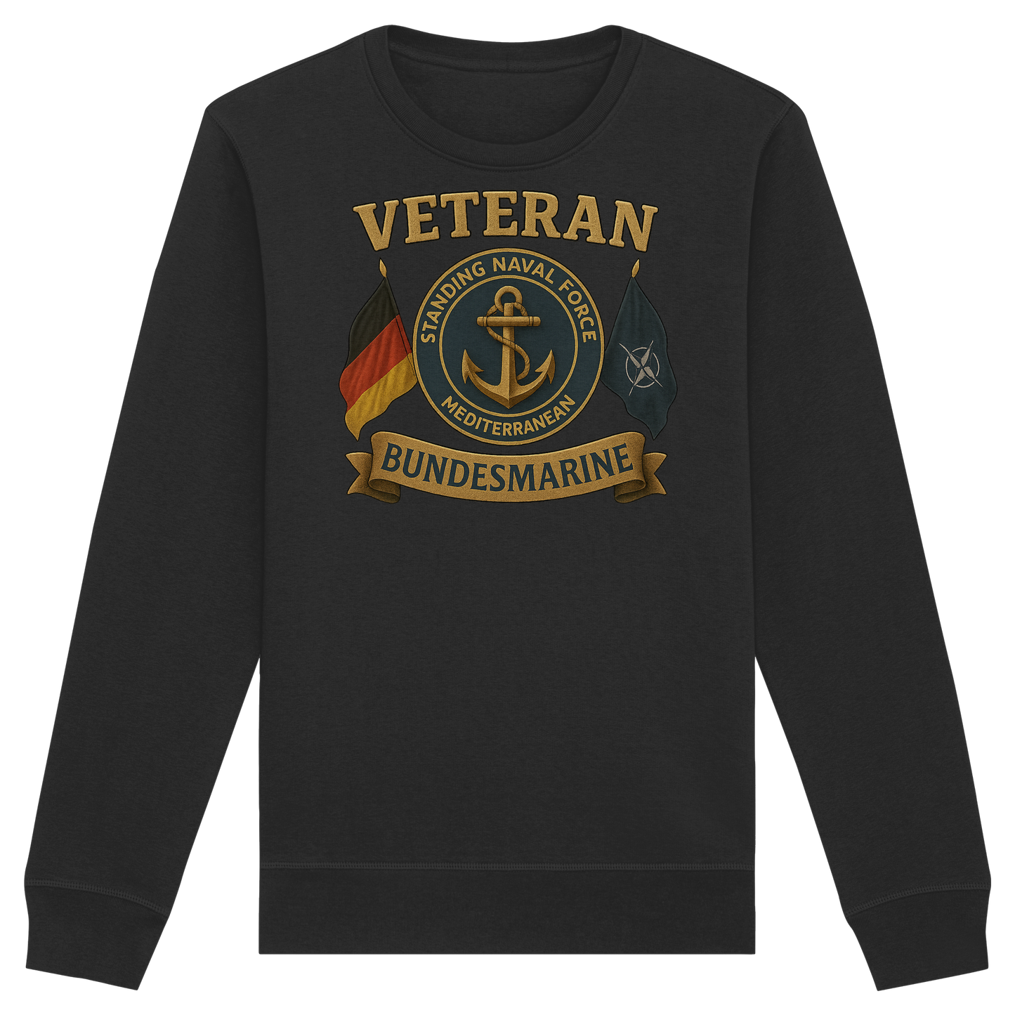 Veteran BUNDESMARINE - SNFM - Organic Basic Unisex Sweatshirt
