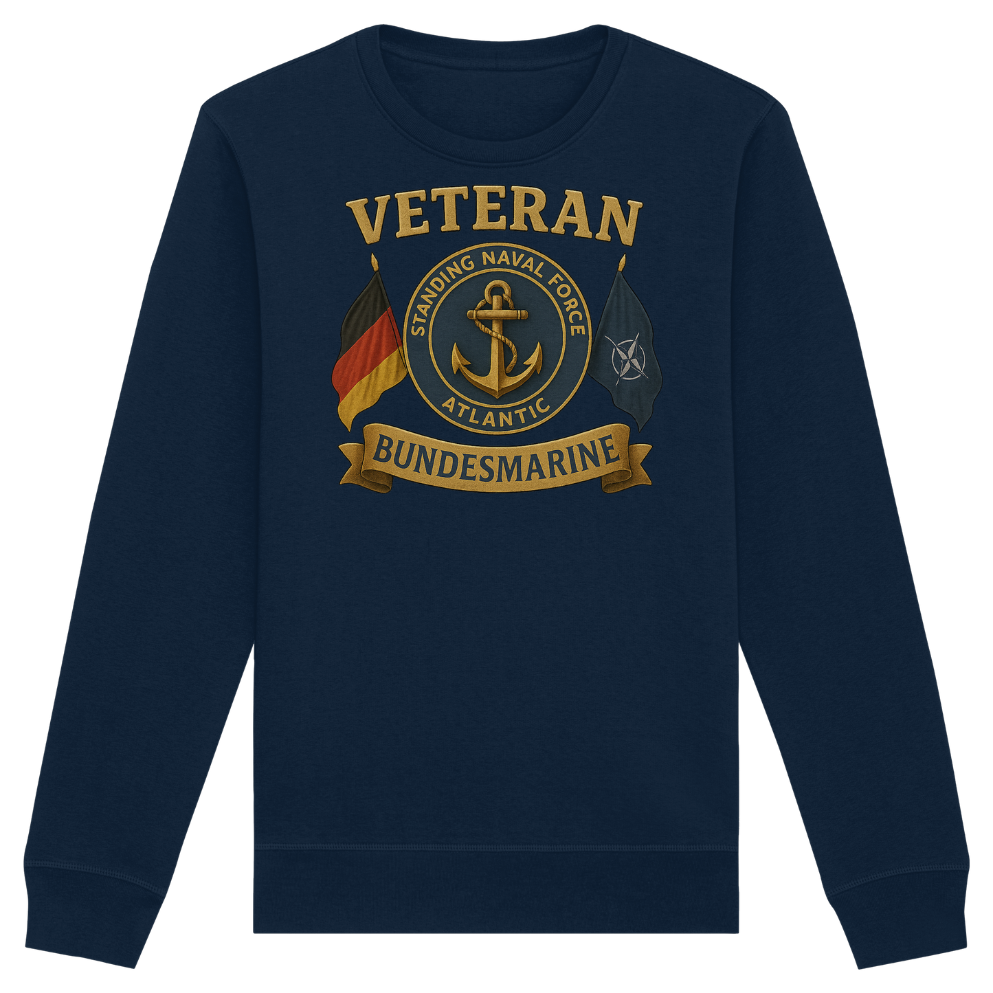 Veteran BUNDESMARINE - SNFL - Organic Basic Unisex Sweatshirt