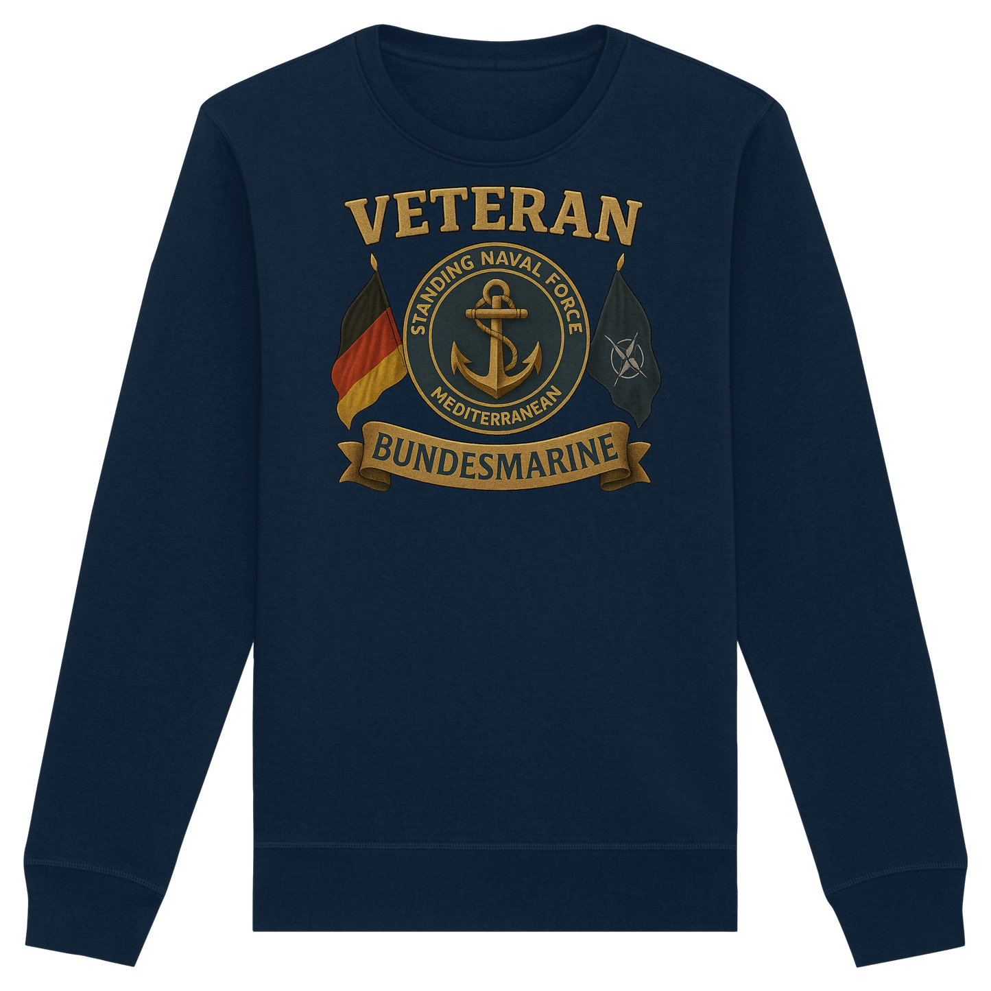 Veteran BUNDESMARINE - SNFM - Organic Basic Unisex Sweatshirt