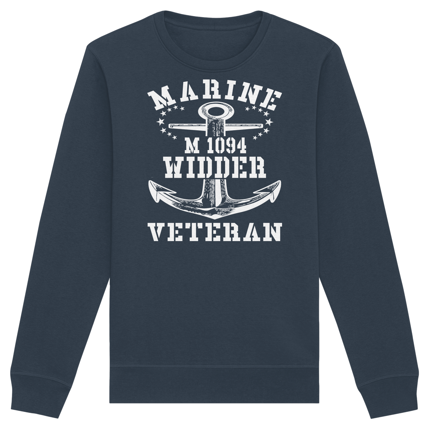 Marine Veteran M1094 WIDDER - Organic Basic Unisex Sweatshirt