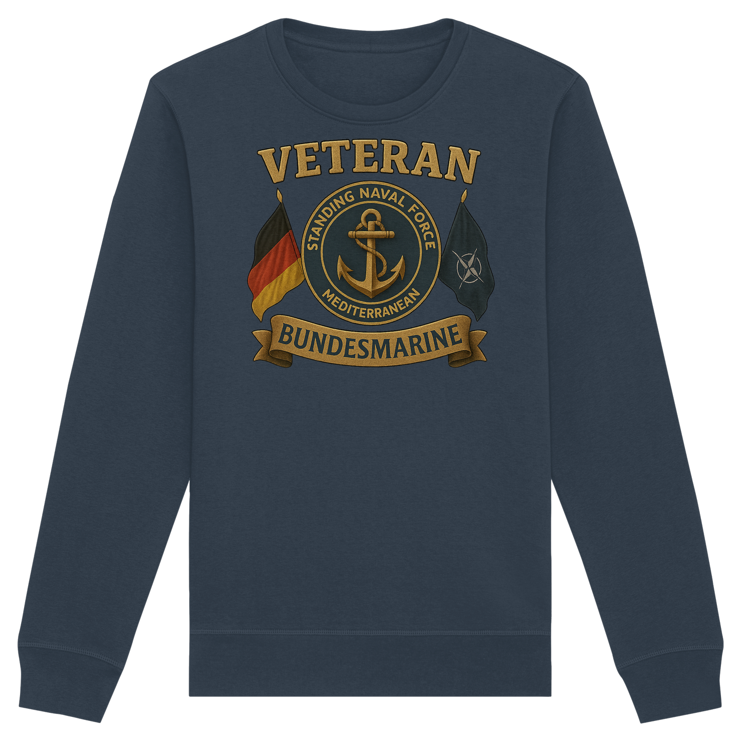 Veteran BUNDESMARINE - SNFM - Organic Basic Unisex Sweatshirt