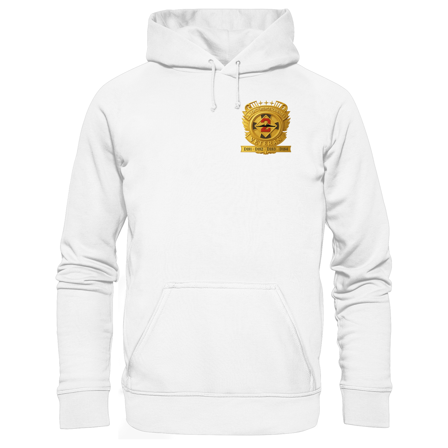 2. Zerstörergeschwader - Veteran - Organic Hoodie