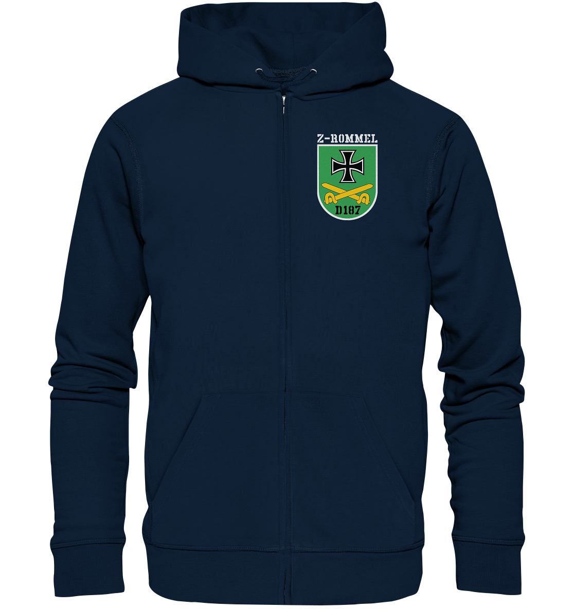Z-Rommel Wappen - Organic Zipper