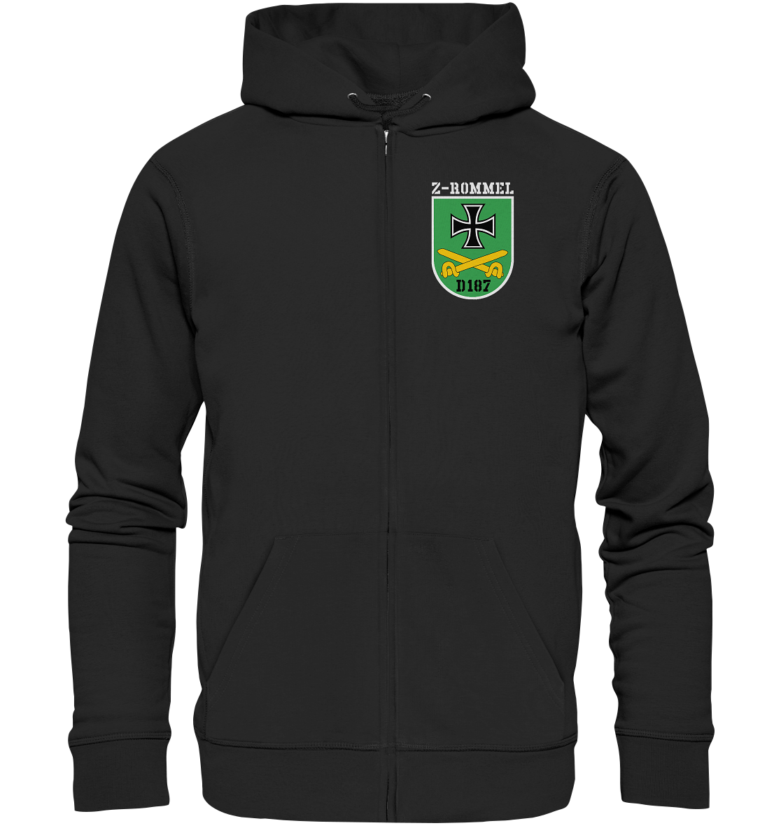 Z-Rommel Wappen - Organic Zipper