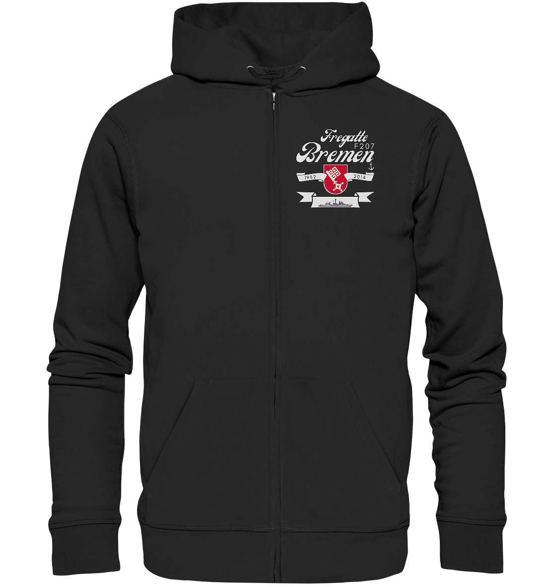 Fregatte F207 BREMEN 1982-2014 - Organic Zipper