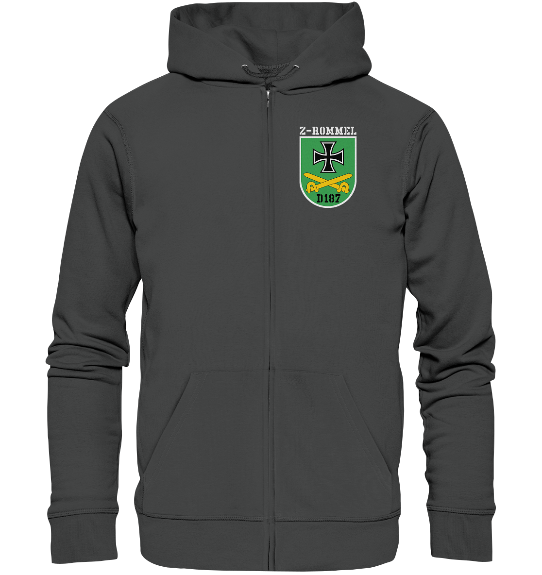 Z-Rommel Wappen - Organic Zipper