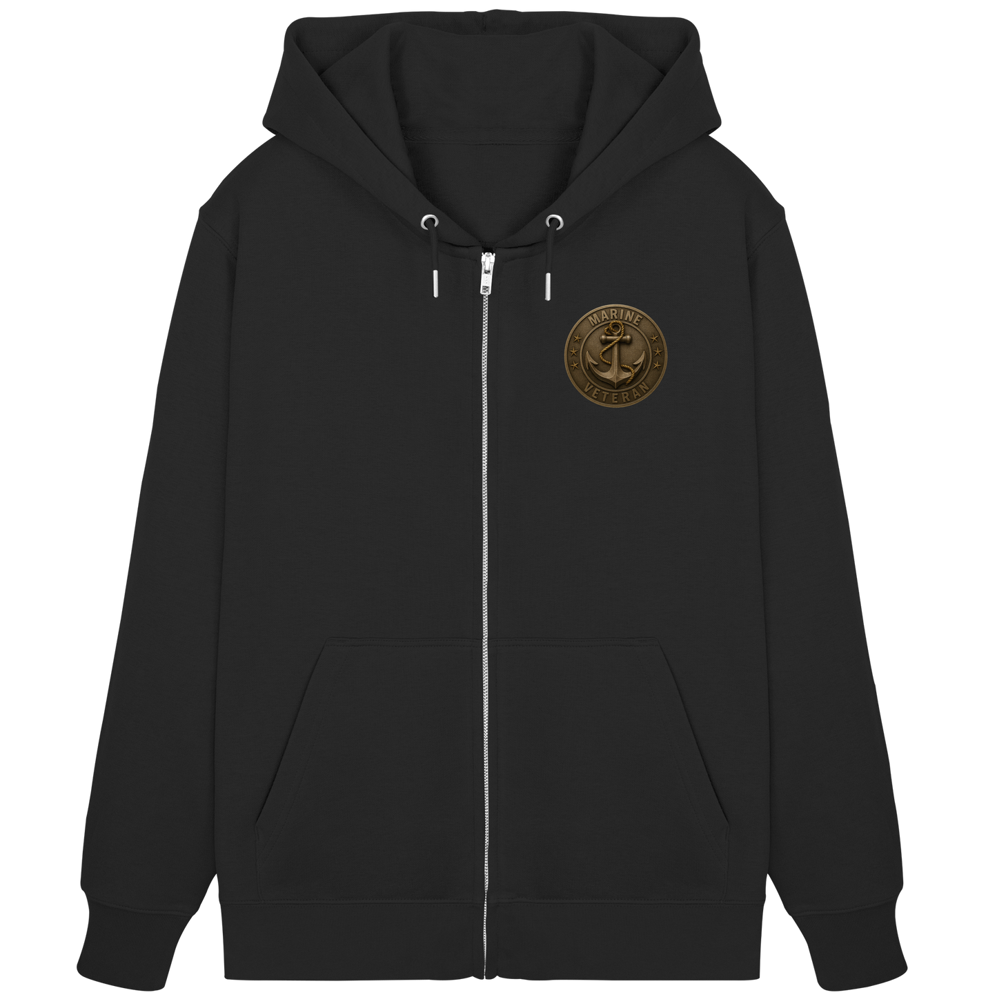 Marine Veteran - Metalleffekt - Organic Zipper