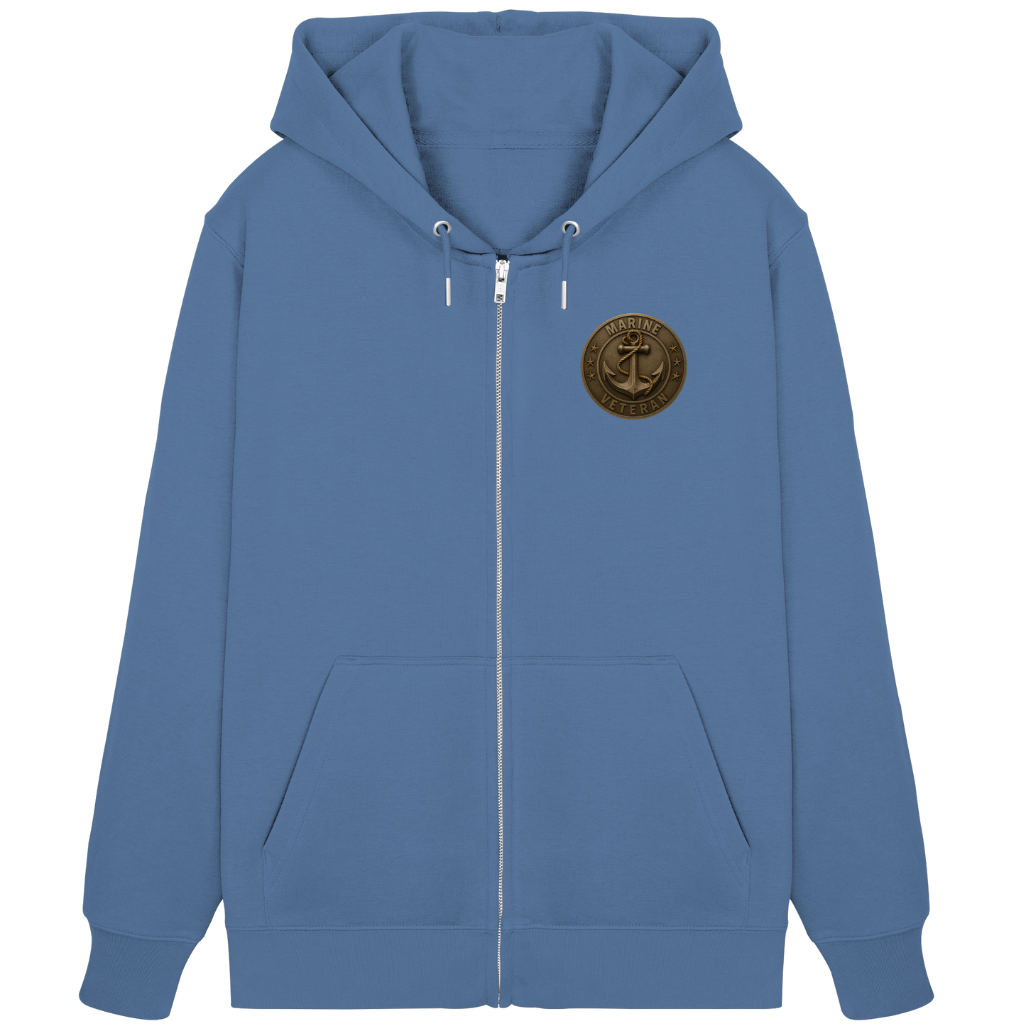 Marine Veteran - Metalleffekt - Organic Zipper