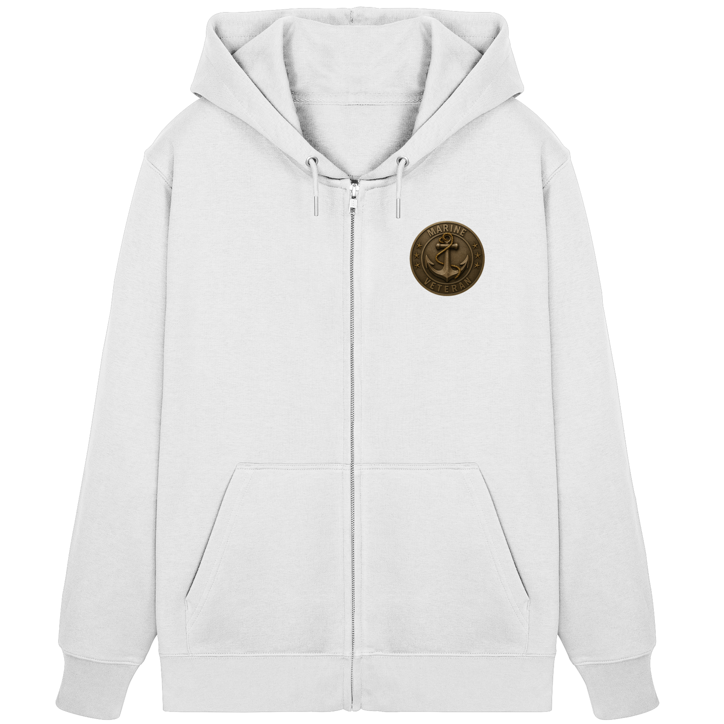 Marine Veteran - Metalleffekt - Organic Zipper