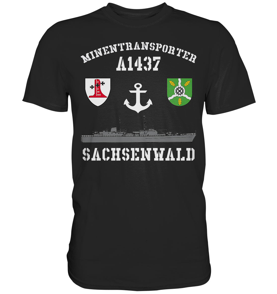 Minentransporter A1437 SACHSENWALD - Premium Shirt