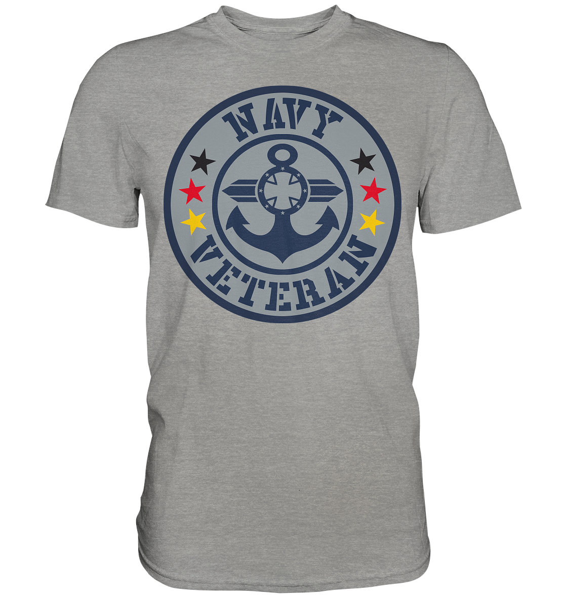 NAVY VETERAN Sterne - Premium Shirt