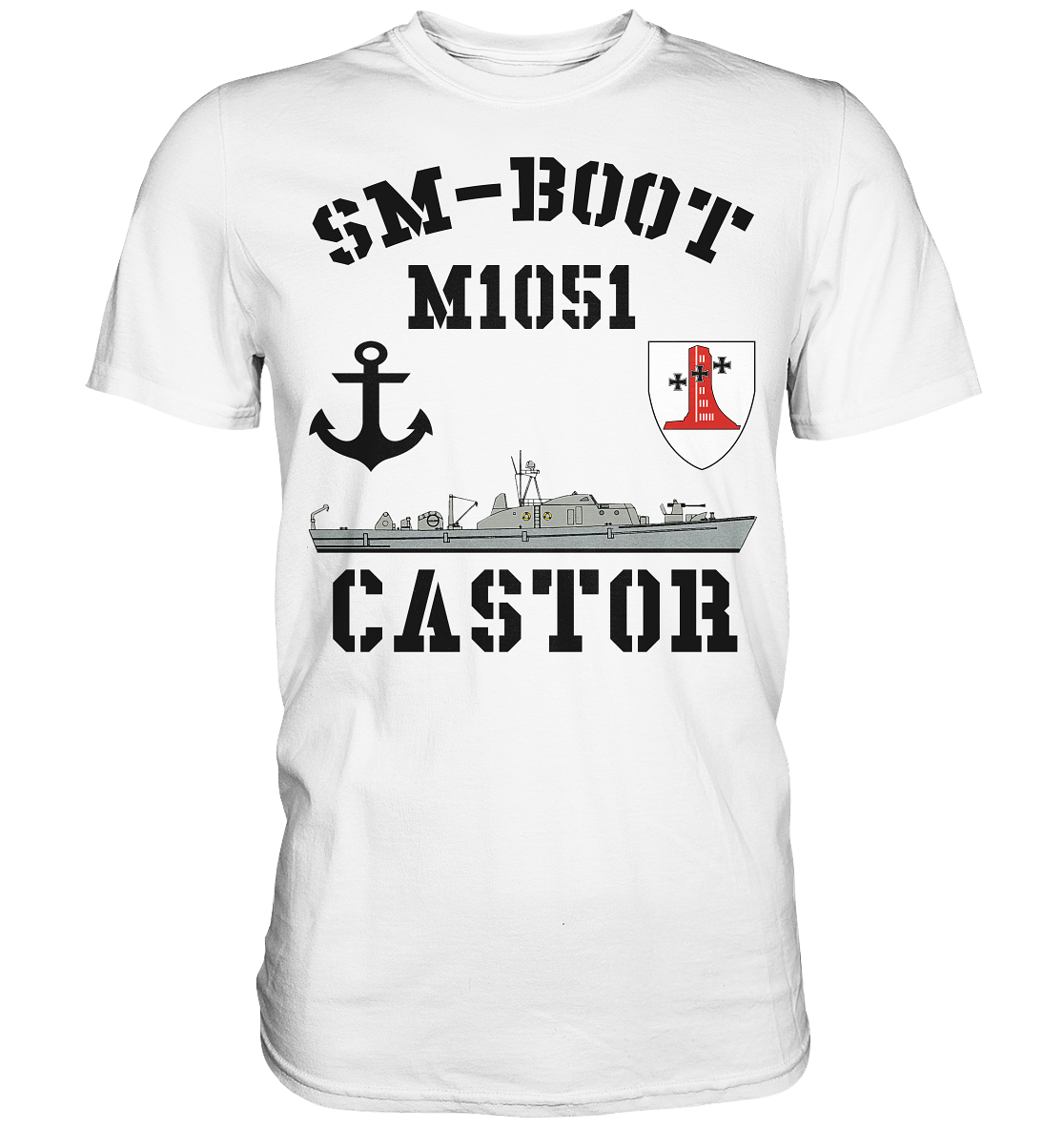 SM-Boot M1051 CASTOR 1.MSG - Premium Shirt
