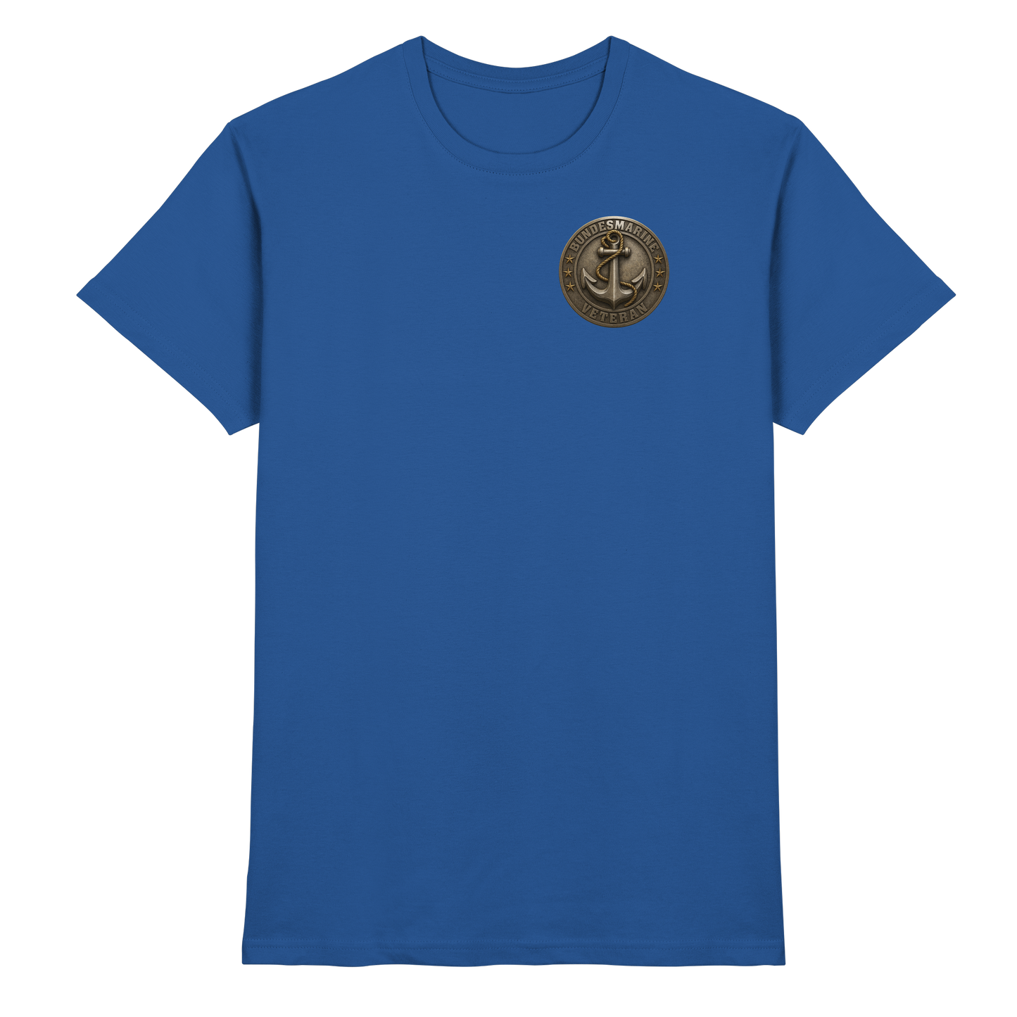 Logo BUNDESMARINE - Metalleffekt - Premium Shirt