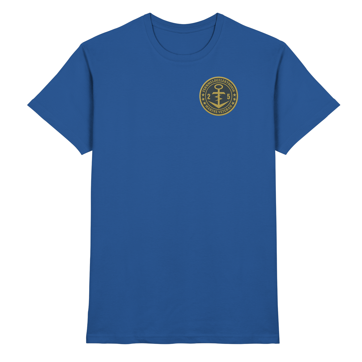 Marine Veteran 25er FERNMELDEELEKTRONIK- Metalleffekt - Premium Shirt