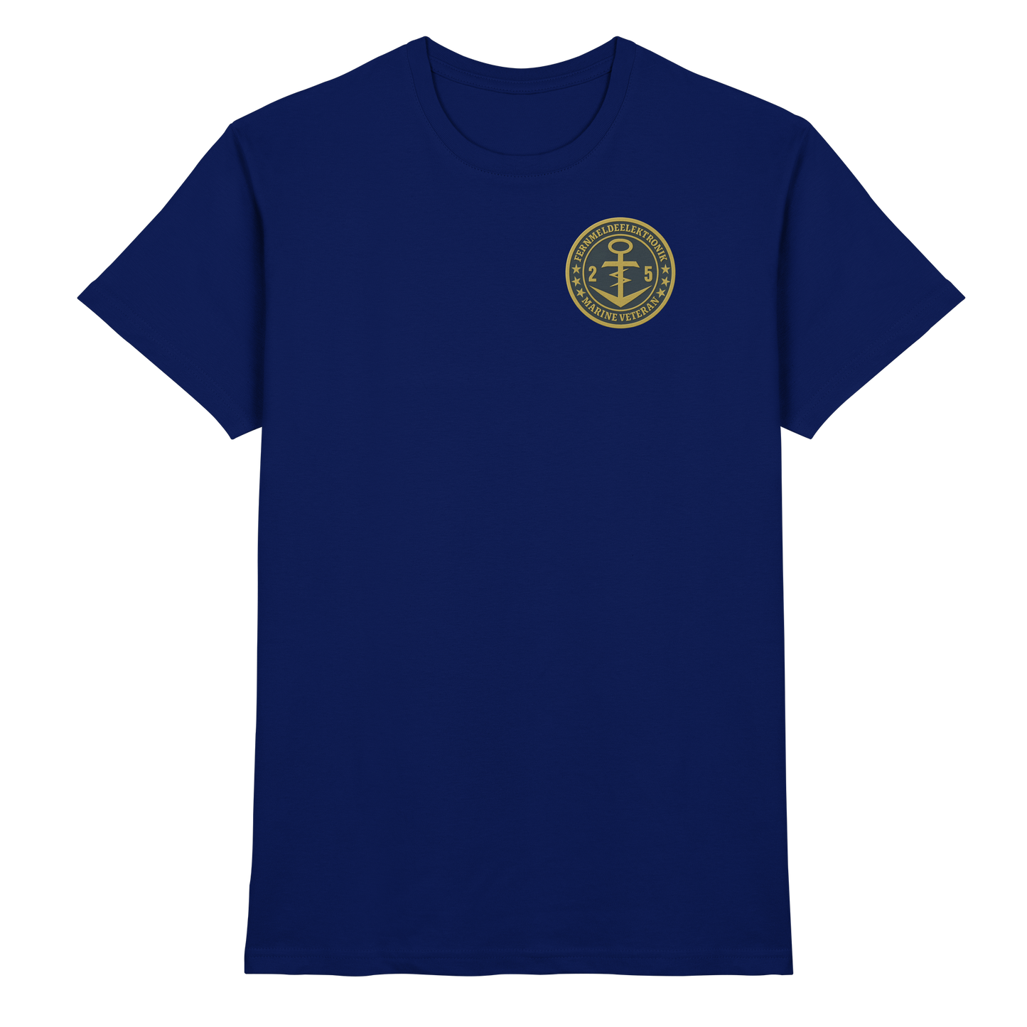 Marine Veteran 25er FERNMELDEELEKTRONIK- Metalleffekt - Premium Shirt