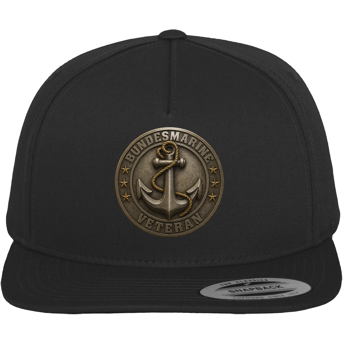 Logo BUNDESMARINE - Metalleffekt - Premium Snapback