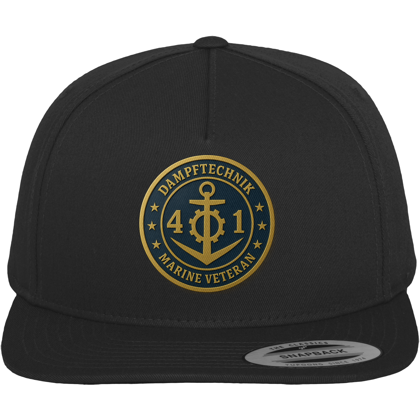 Marine Veteran 41er DAMPFTECHNIK - Metalleffekt - Premium Snapback