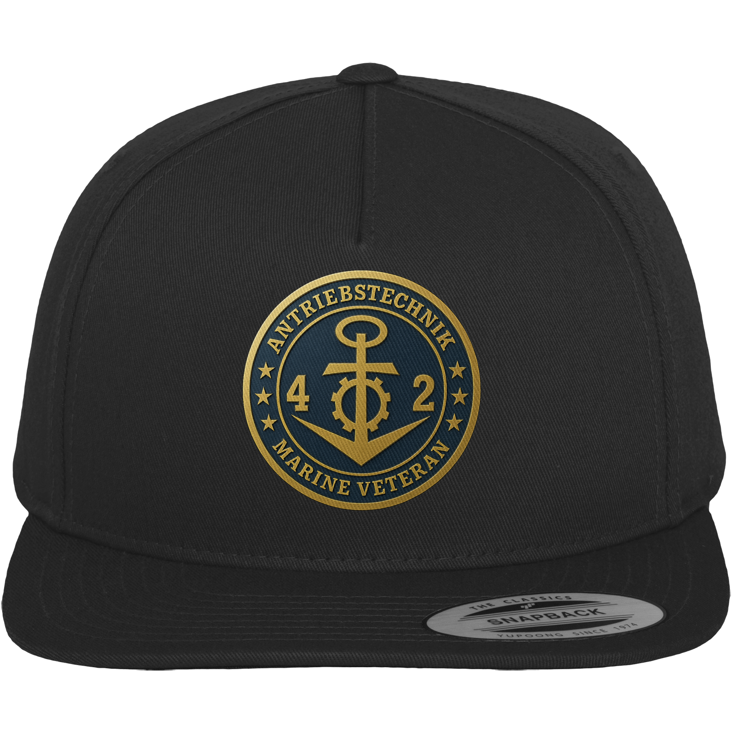 Marine Veteran 42er ANTRIEBSTECHNIK - Metalleffekt - Premium Snapback