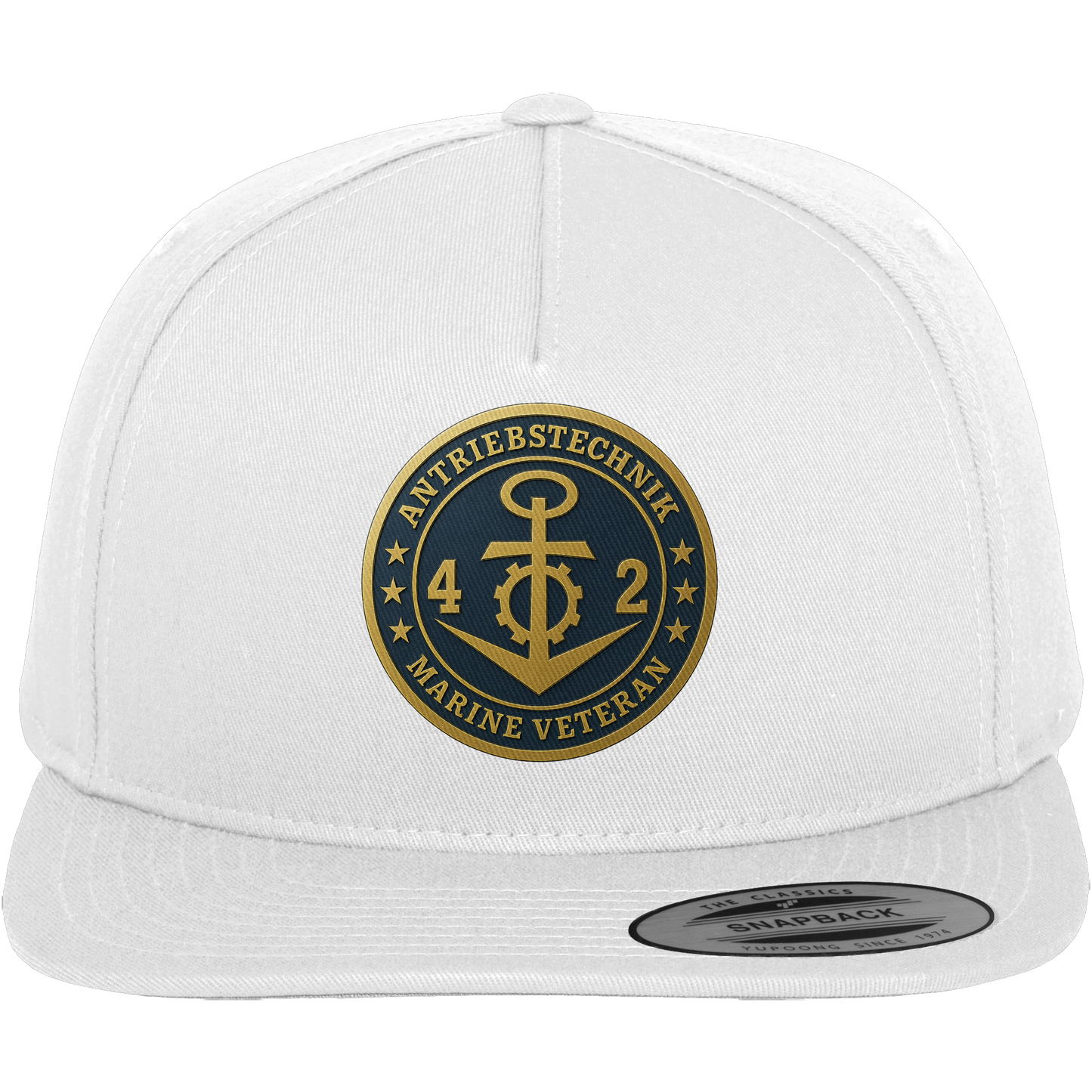 Marine Veteran 42er ANTRIEBSTECHNIK - Metalleffekt - Premium Snapback