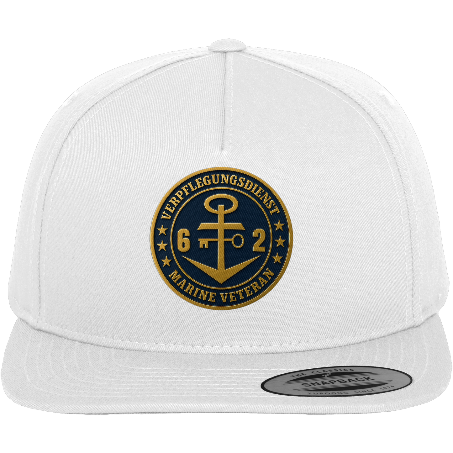 Marine Veteran 62er VERPFLEGUNGSDIENST - Metalleffekt - Premium Snapback