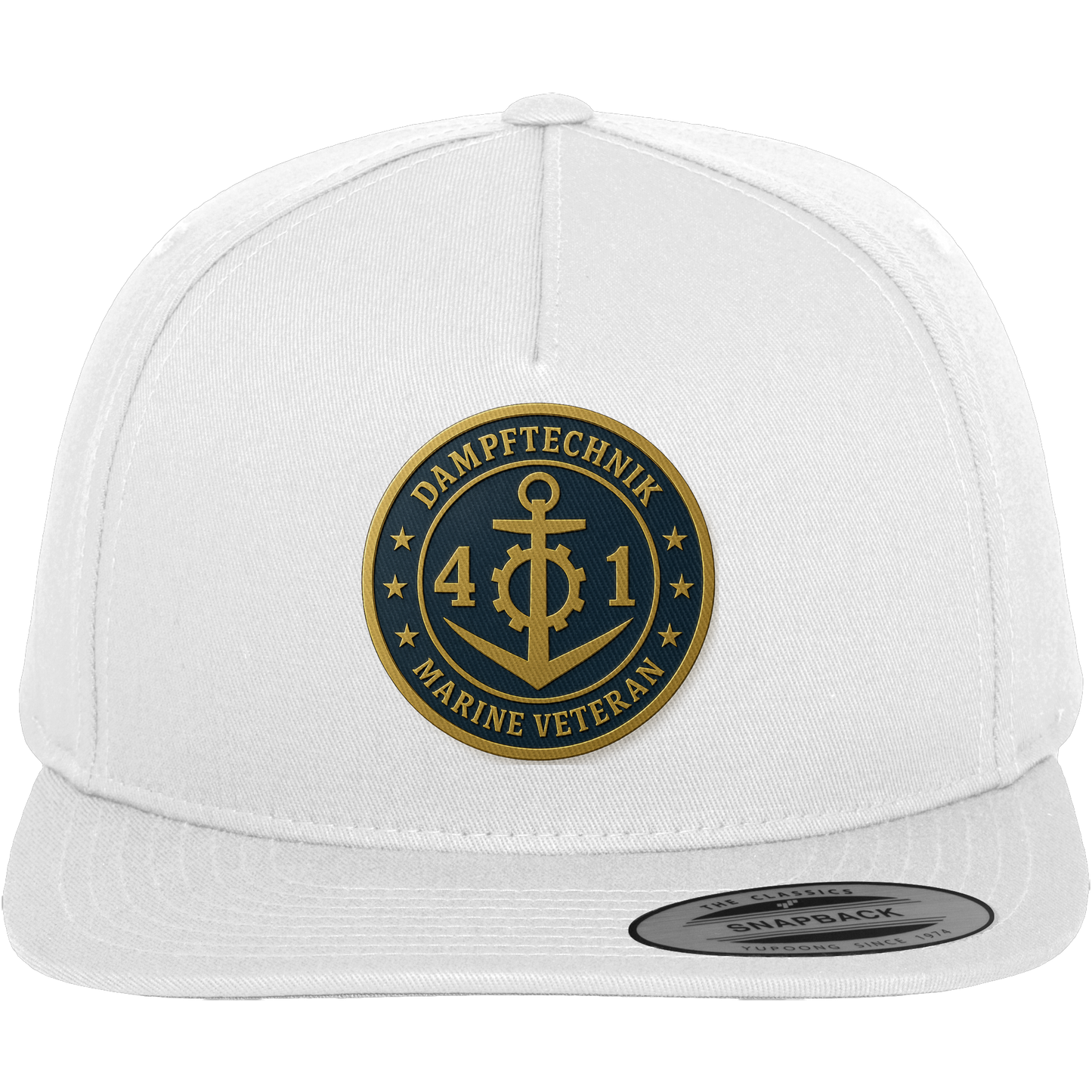 Marine Veteran 41er DAMPFTECHNIK - Metalleffekt - Premium Snapback