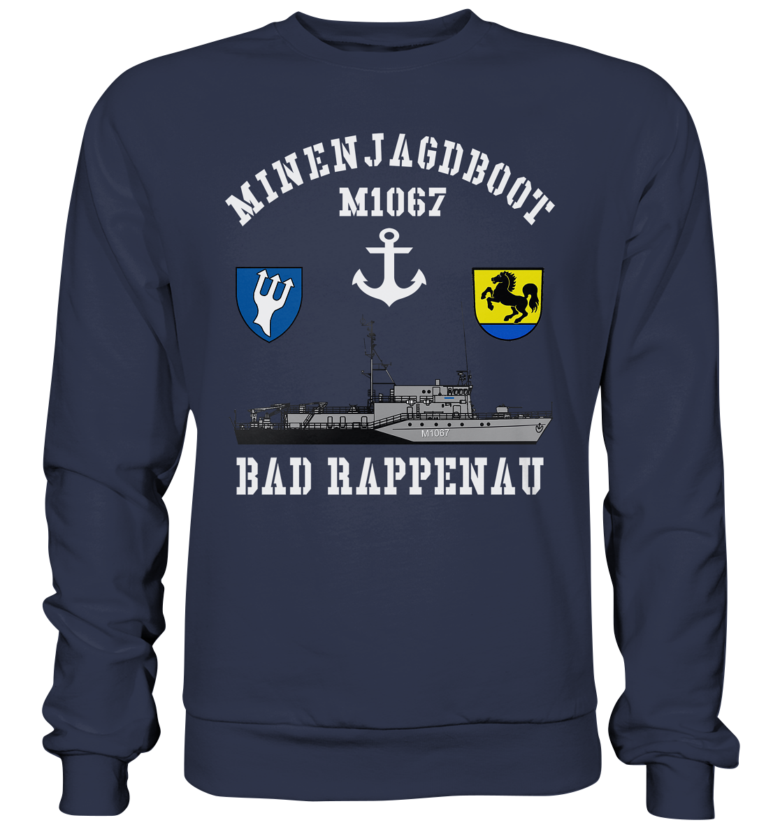 Mij.-Boot M1067 BAD RAPPENAU 5.MSG - Premium Sweatshirt